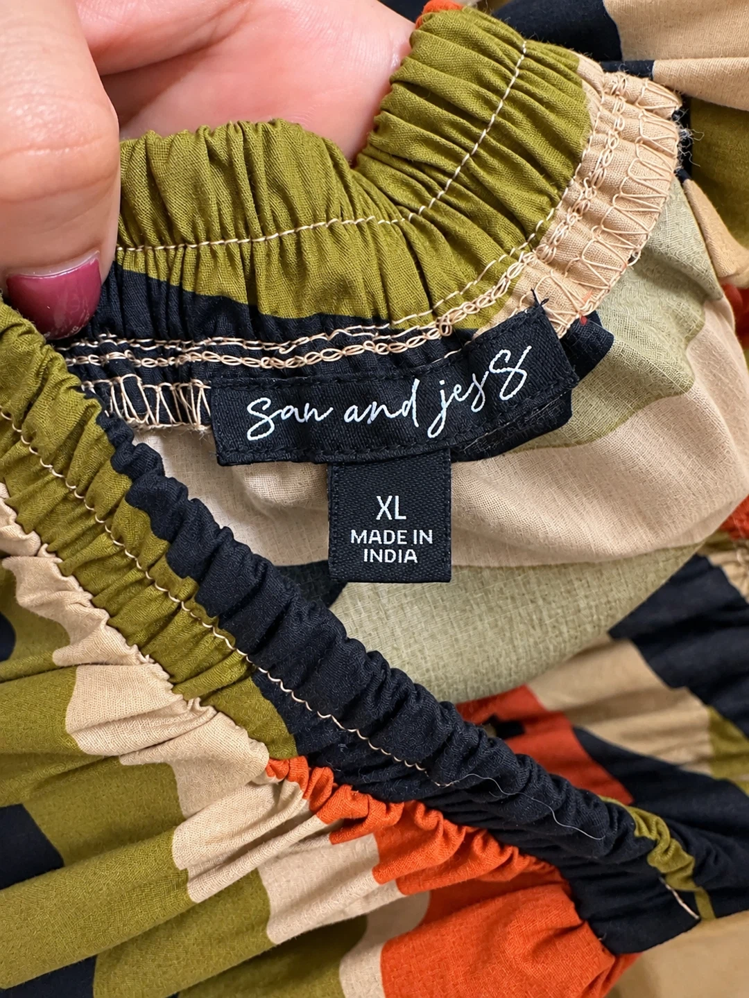 San and Jess Striped Maxi Dress XL - BNWT - photo 4