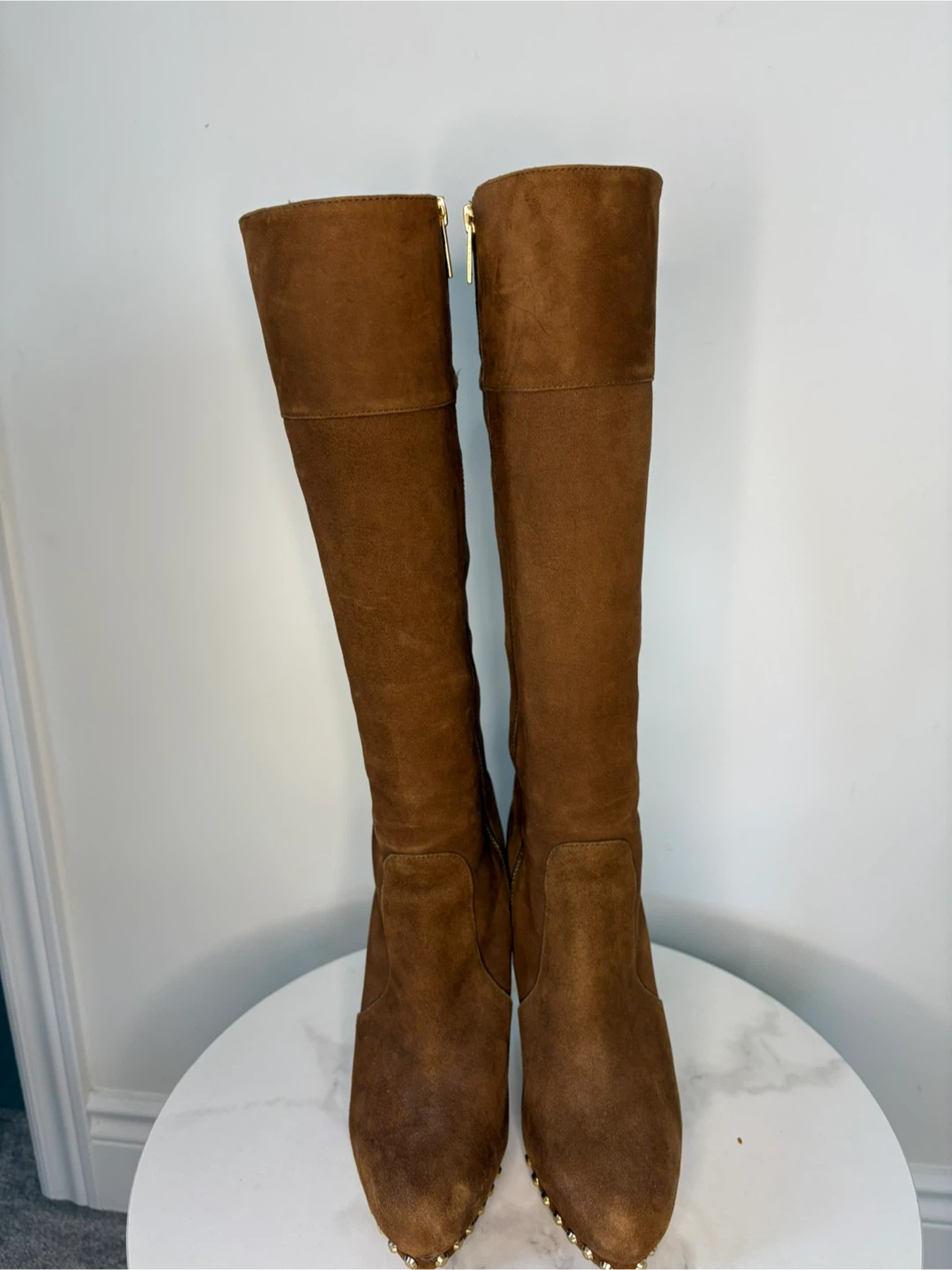 7.5 - Michael Kors Brown Suede Boots - photo 3