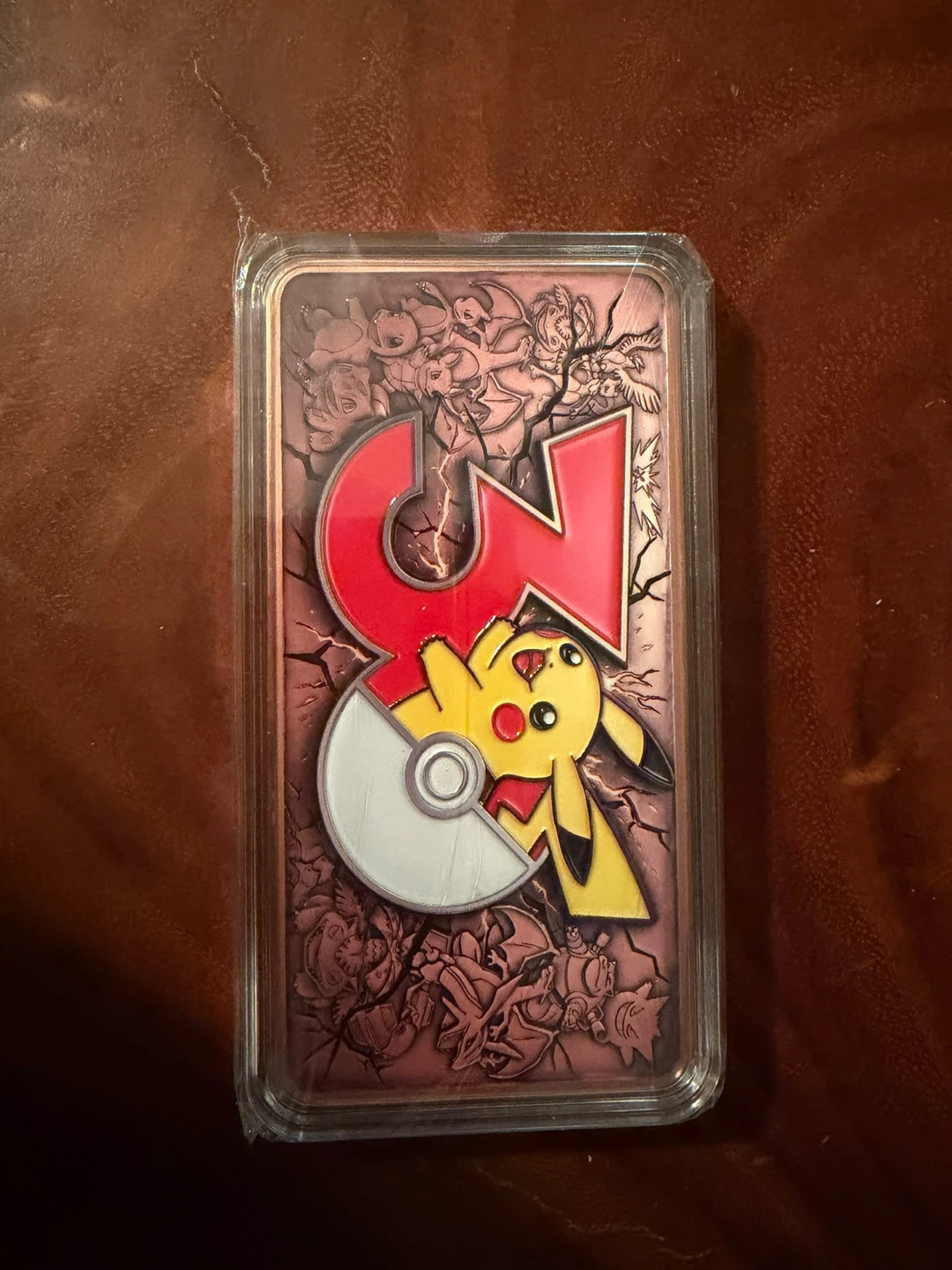 Pokémon 10 Troy Ounce .999 Fine Copper Bar - photo 2