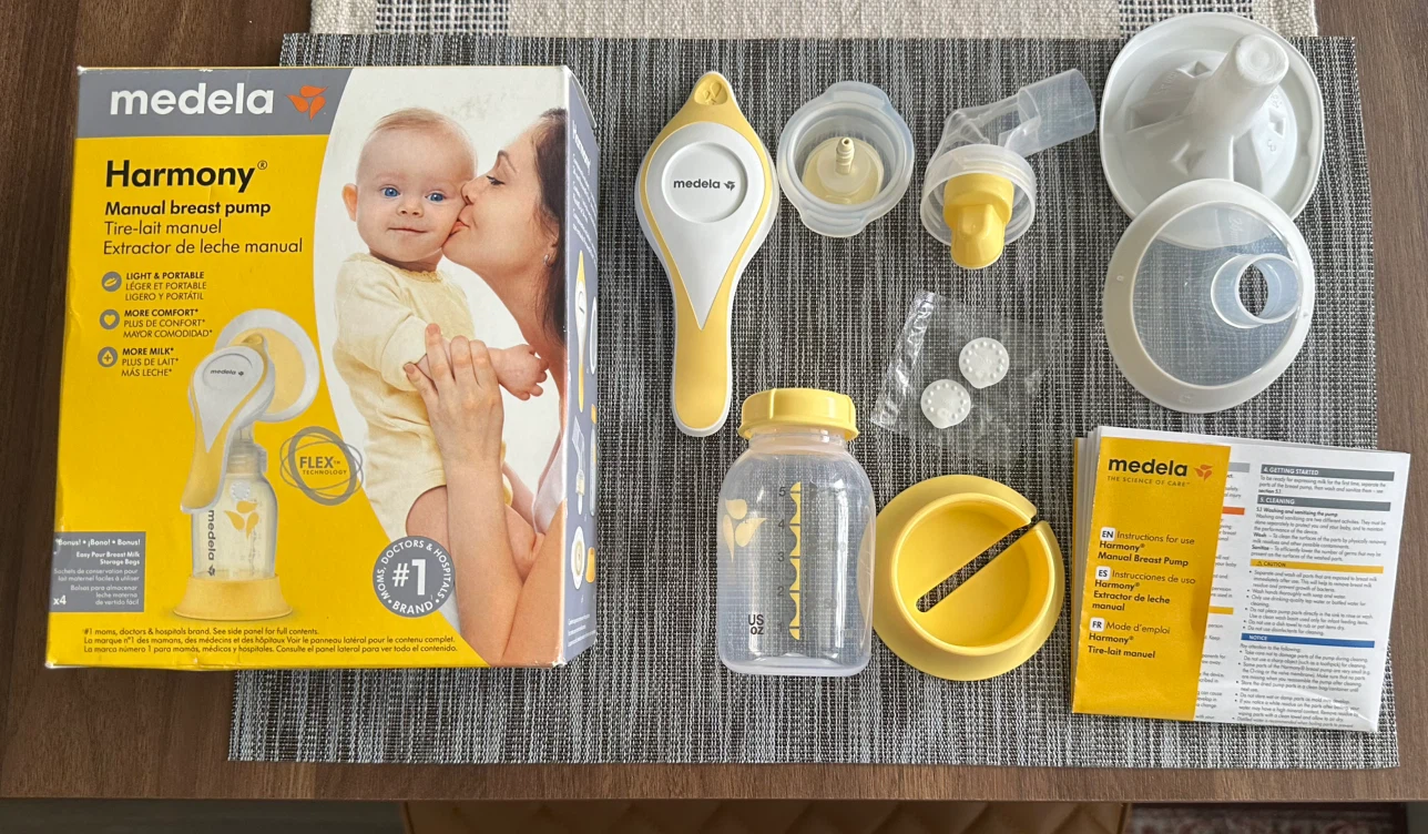 Medela Harmony Manual Breast Pump Set - photo 3