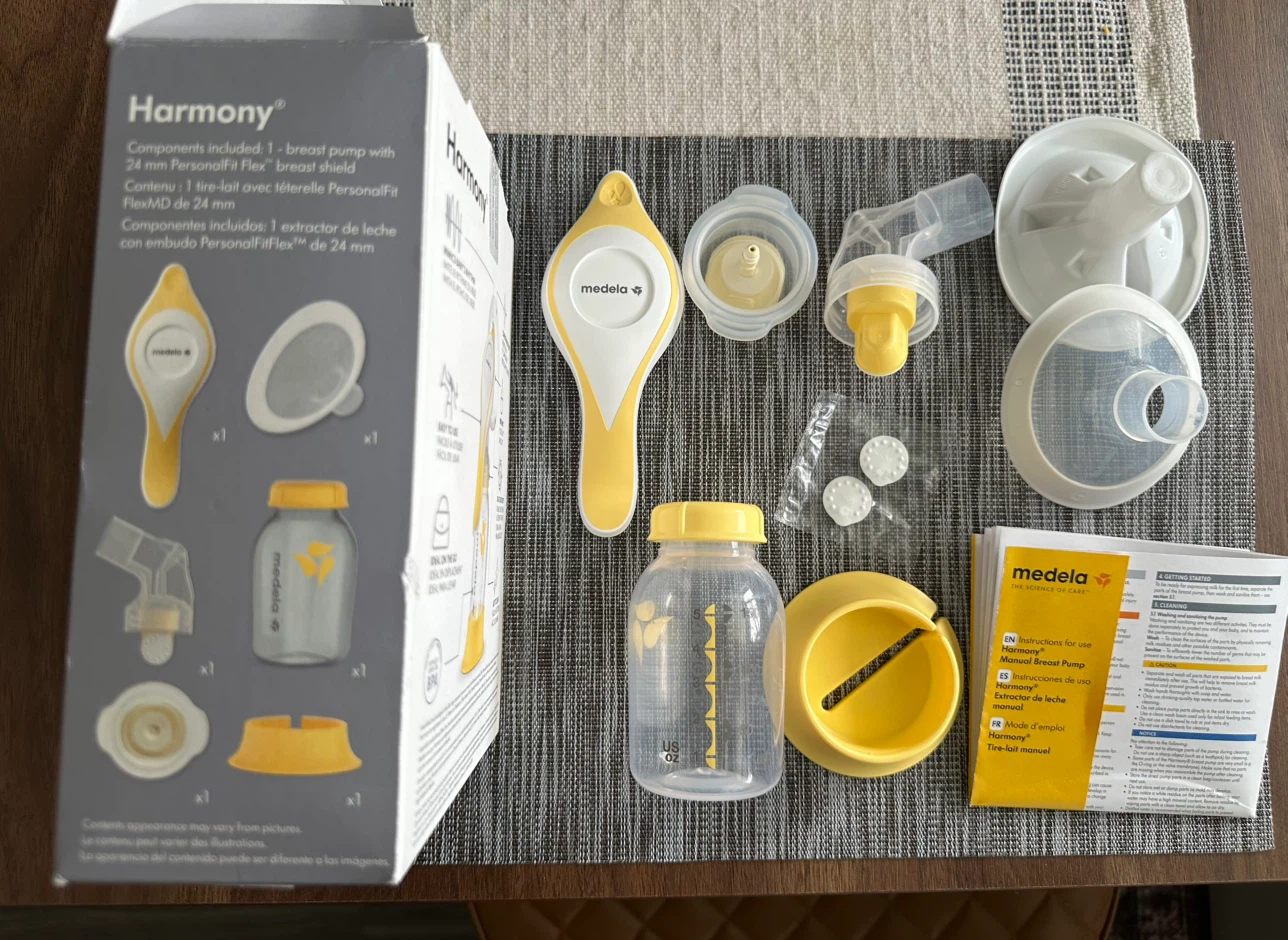 Medela Harmony Manual Breast Pump Set - photo 4