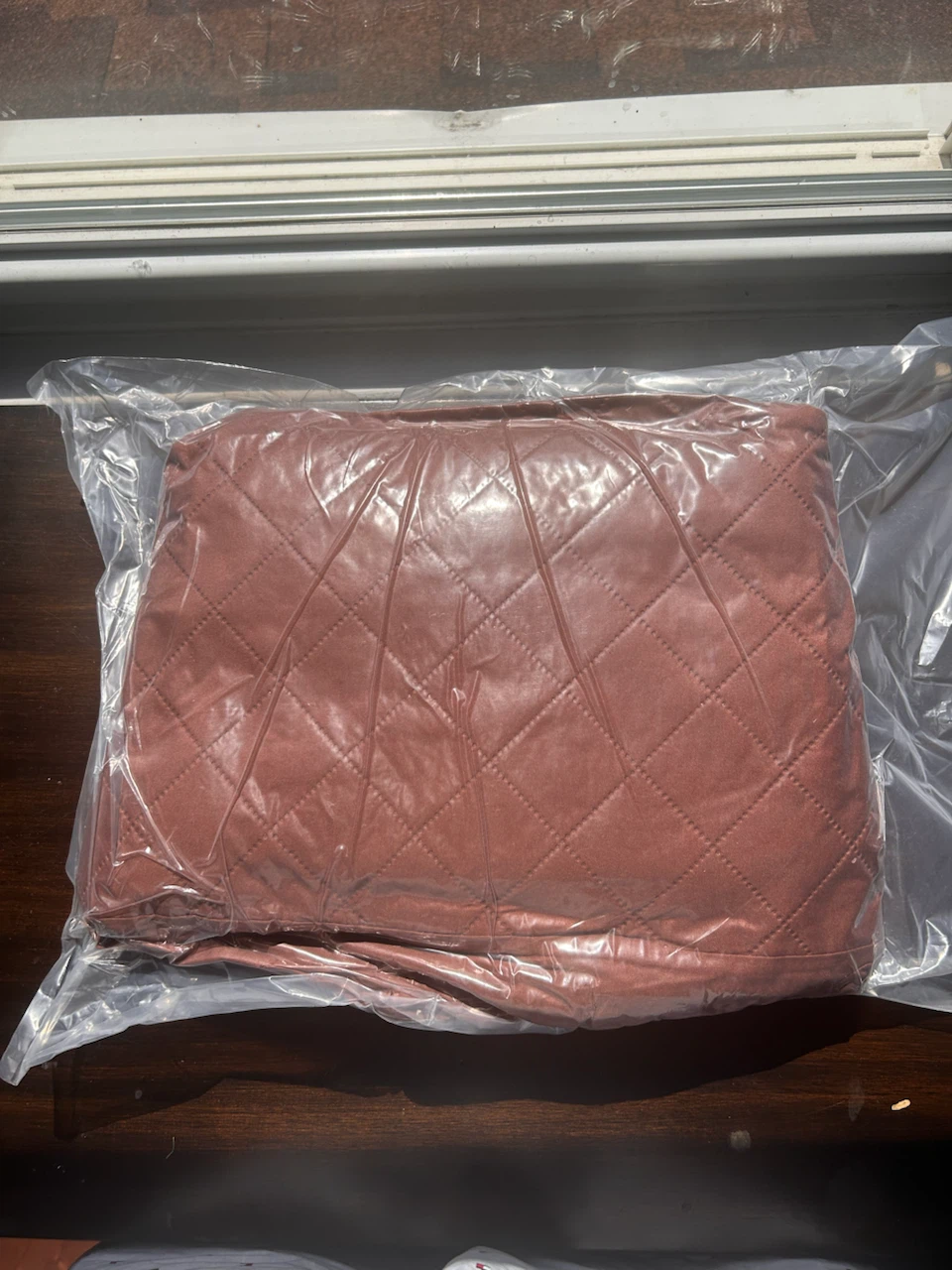 Brown King Quilted Mattress Protector - photo 2