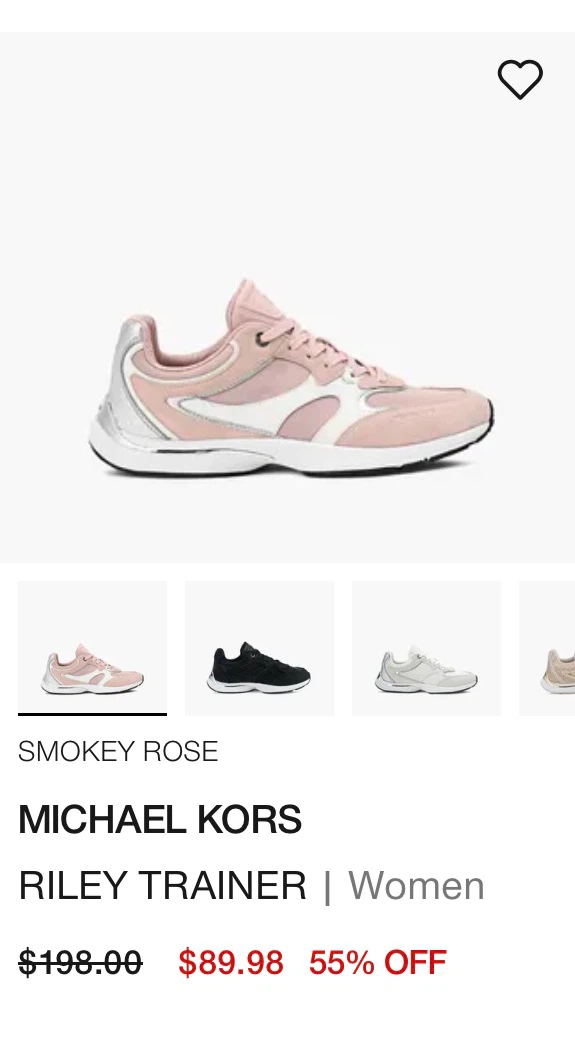 Size 7 - like New! Michael Kors Riley Trainers - photo 2