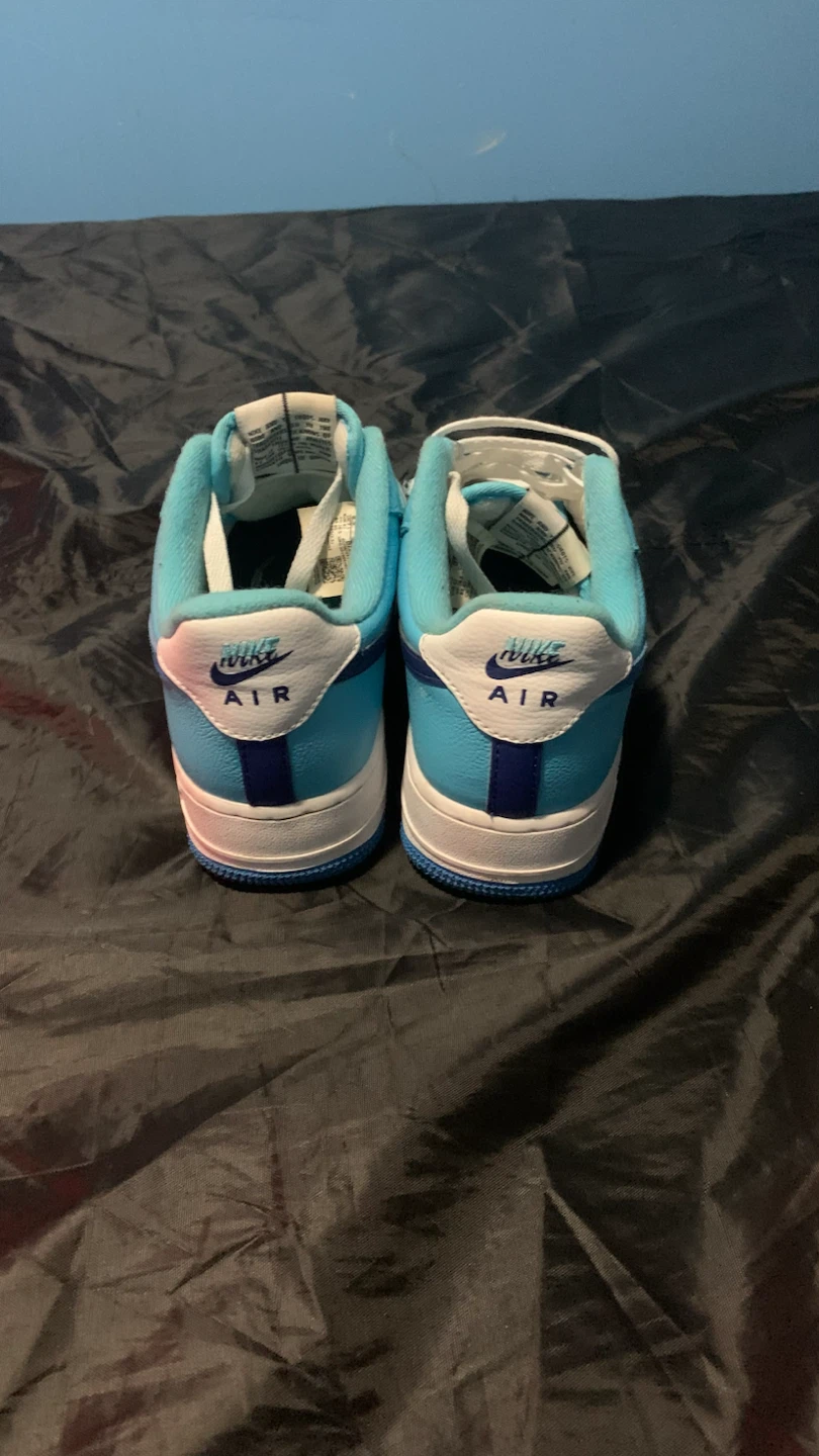 Nike Air Force 1 Low Light Blue White - photo 3