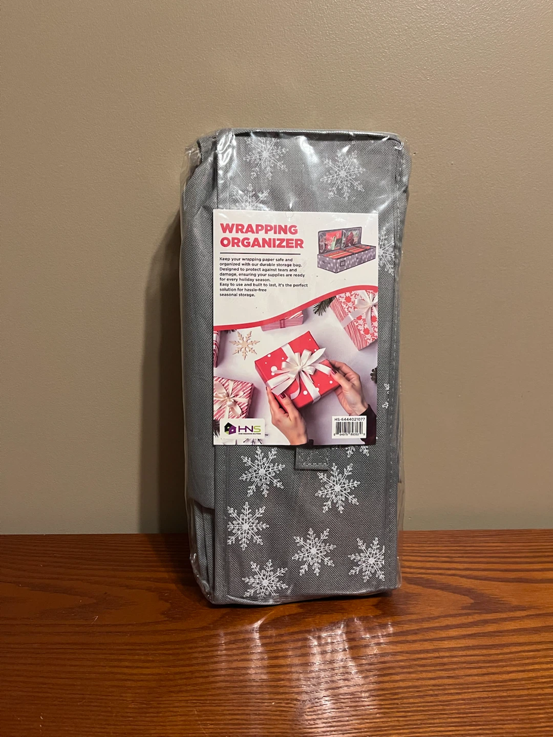 WRAPPING PAPER STORAGE ORGANIZER