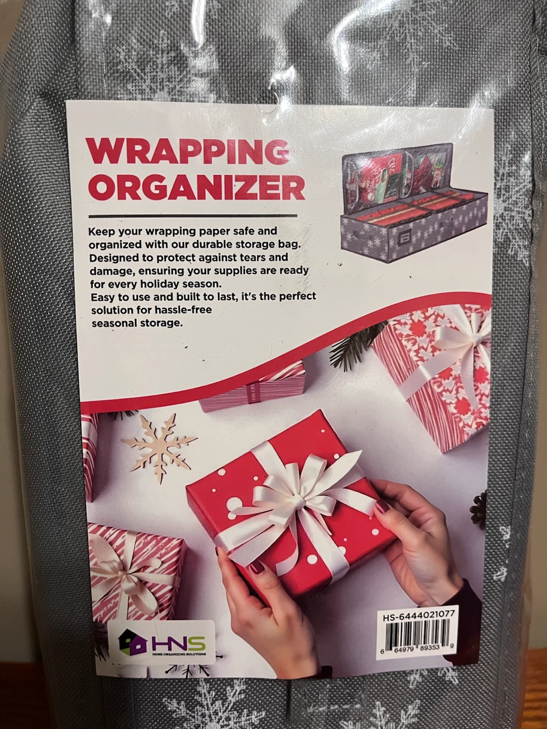 WRAPPING PAPER STORAGE ORGANIZER - photo 3