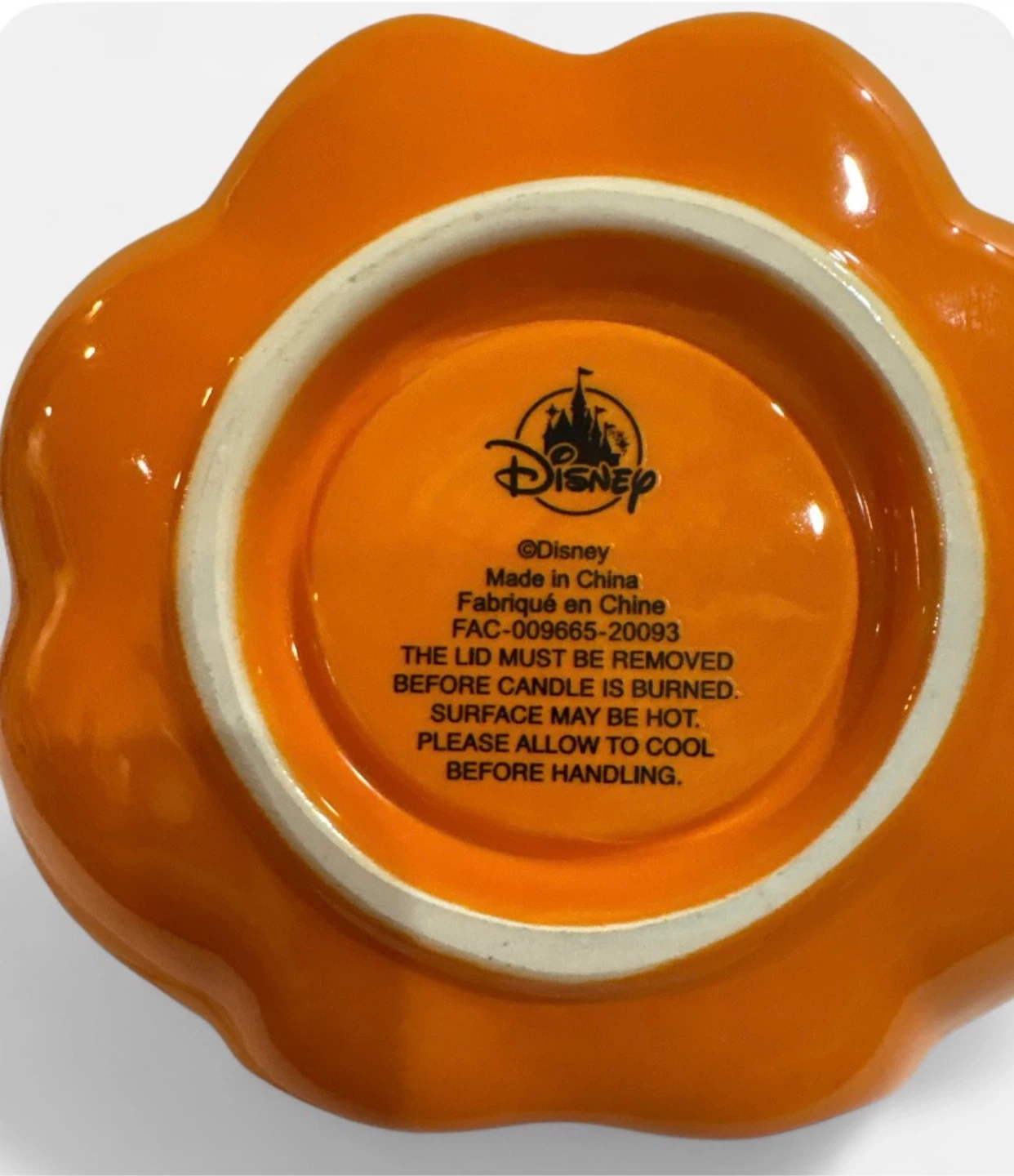 Disney Mickey Mouse Pumpkin Candle Holder - photo 4