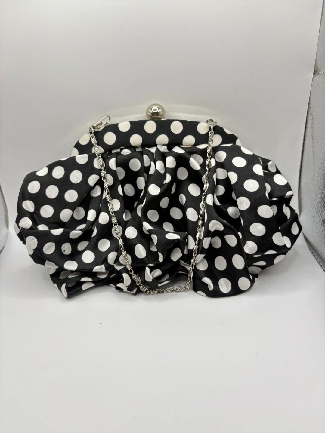 Polka Dot Clutch - Like NEW!