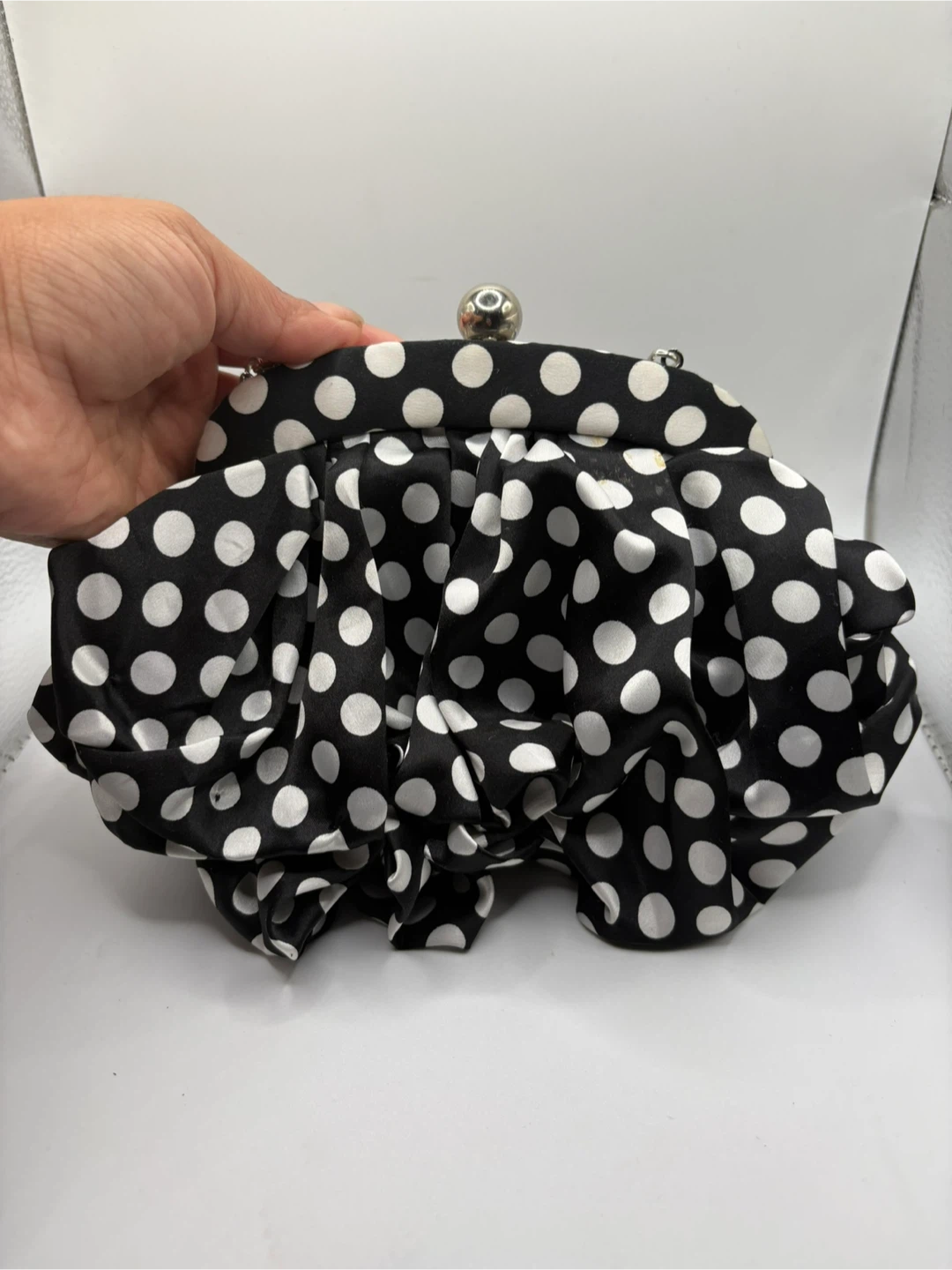 Polka Dot Clutch - Like NEW! - photo 4