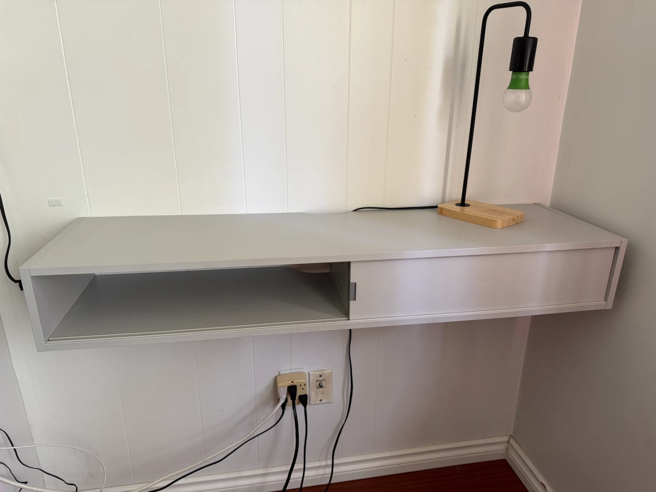 IKEA Wall-Mounted Floating Desk