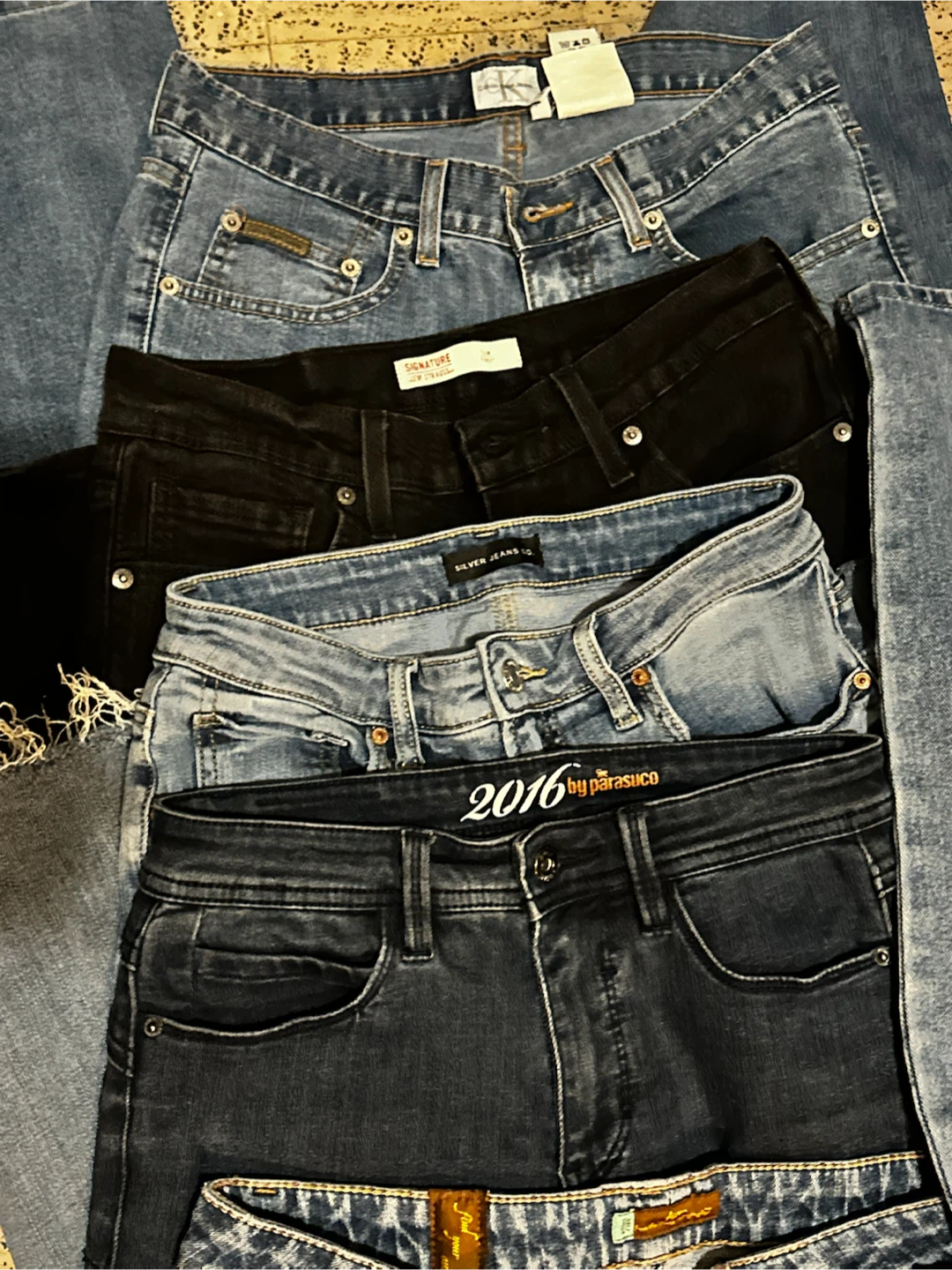 10x Women's Jeans Bundle - CK, AG, Silver, Parasuco - photo 4