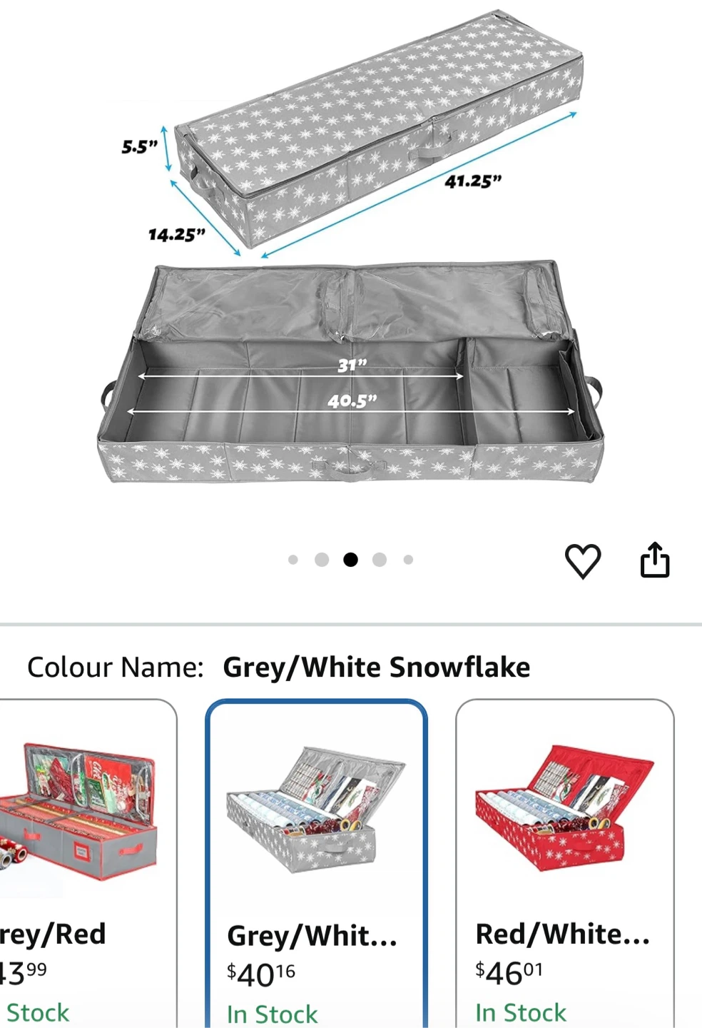 WRAPPING PAPER STORAGE ORGANIZER - photo 5