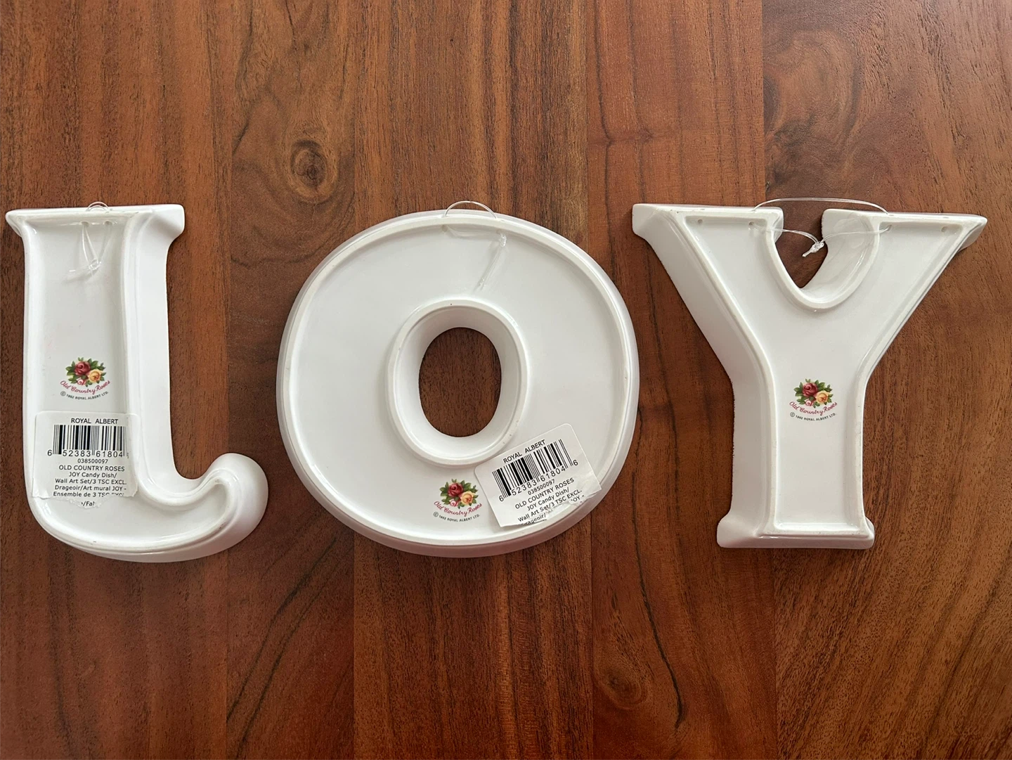 Royal Albert Old Country Roses JOY Wall Art Dish Set - photo 2