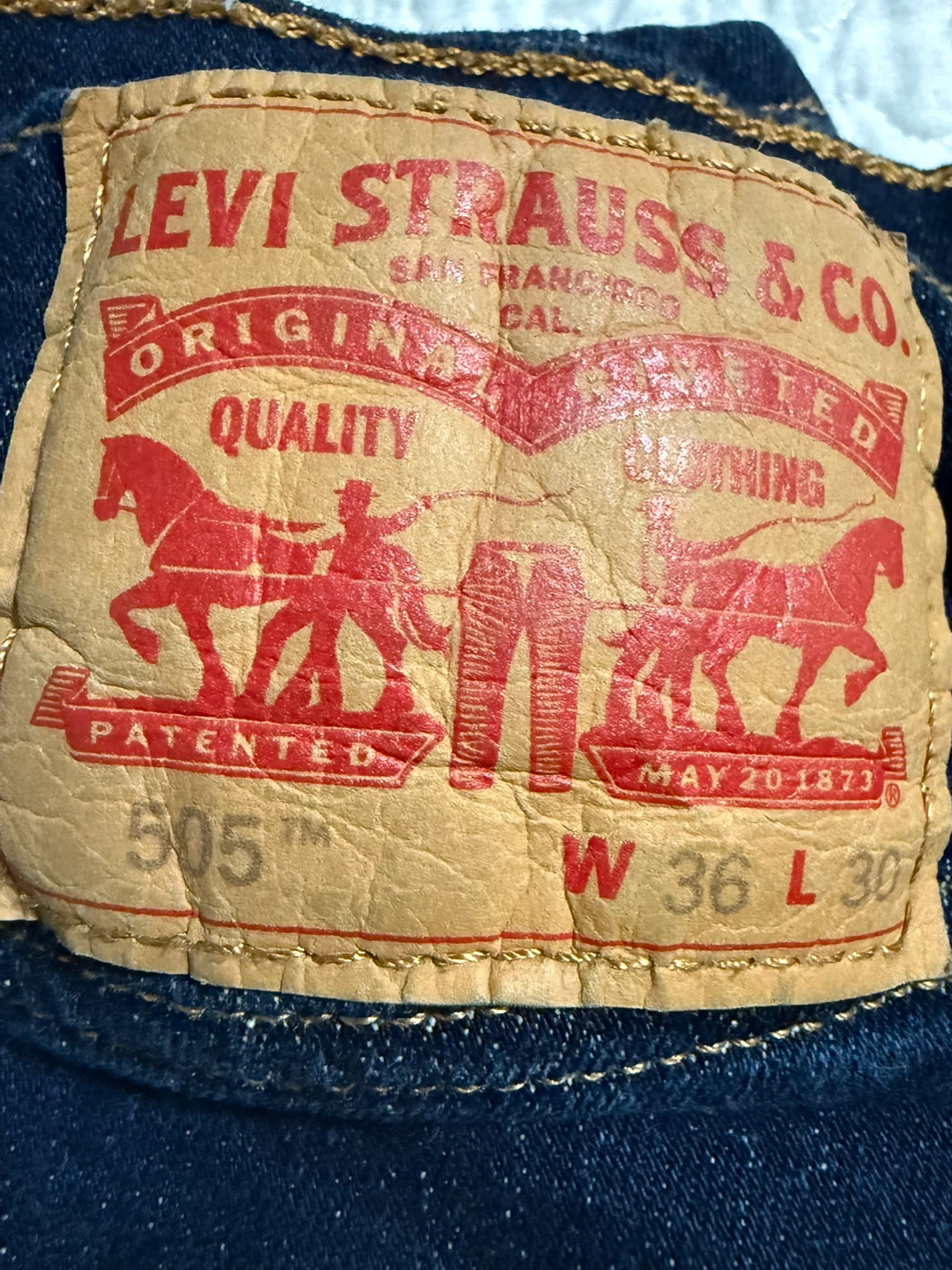 Levi’s 505 men’s jeans - photo 4