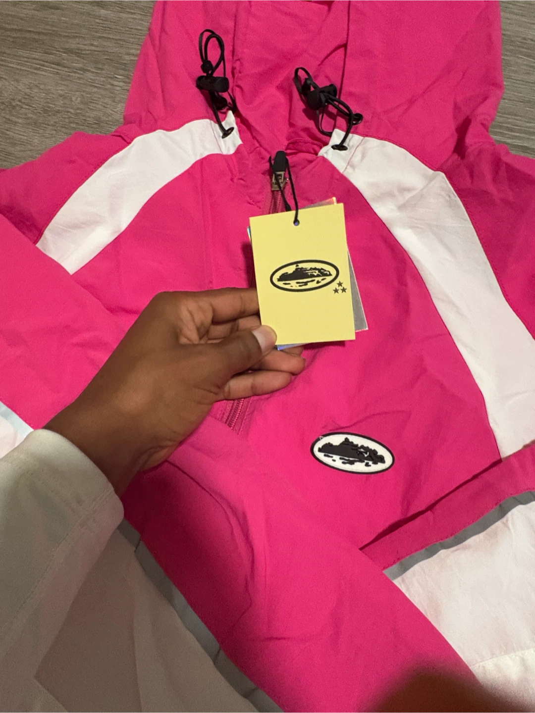 Corteiz Litework Jacket Pink - photo 4