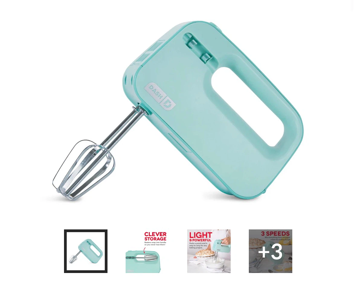 Dash SmartStore Hand Mixer