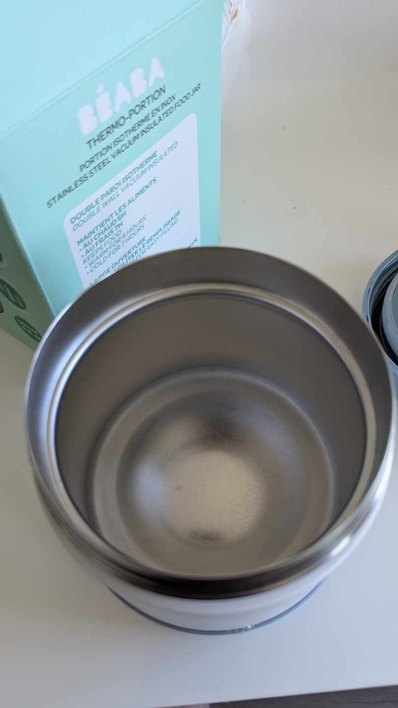 Beaba Stainless Steel Straw cup and Vacuum Insulated Food Jar - photo 5