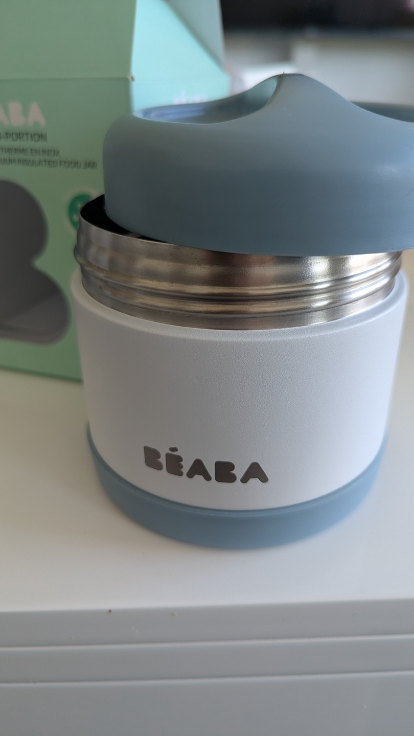 Beaba Stainless Steel Straw cup and Vacuum Insulated Food Jar - photo 4