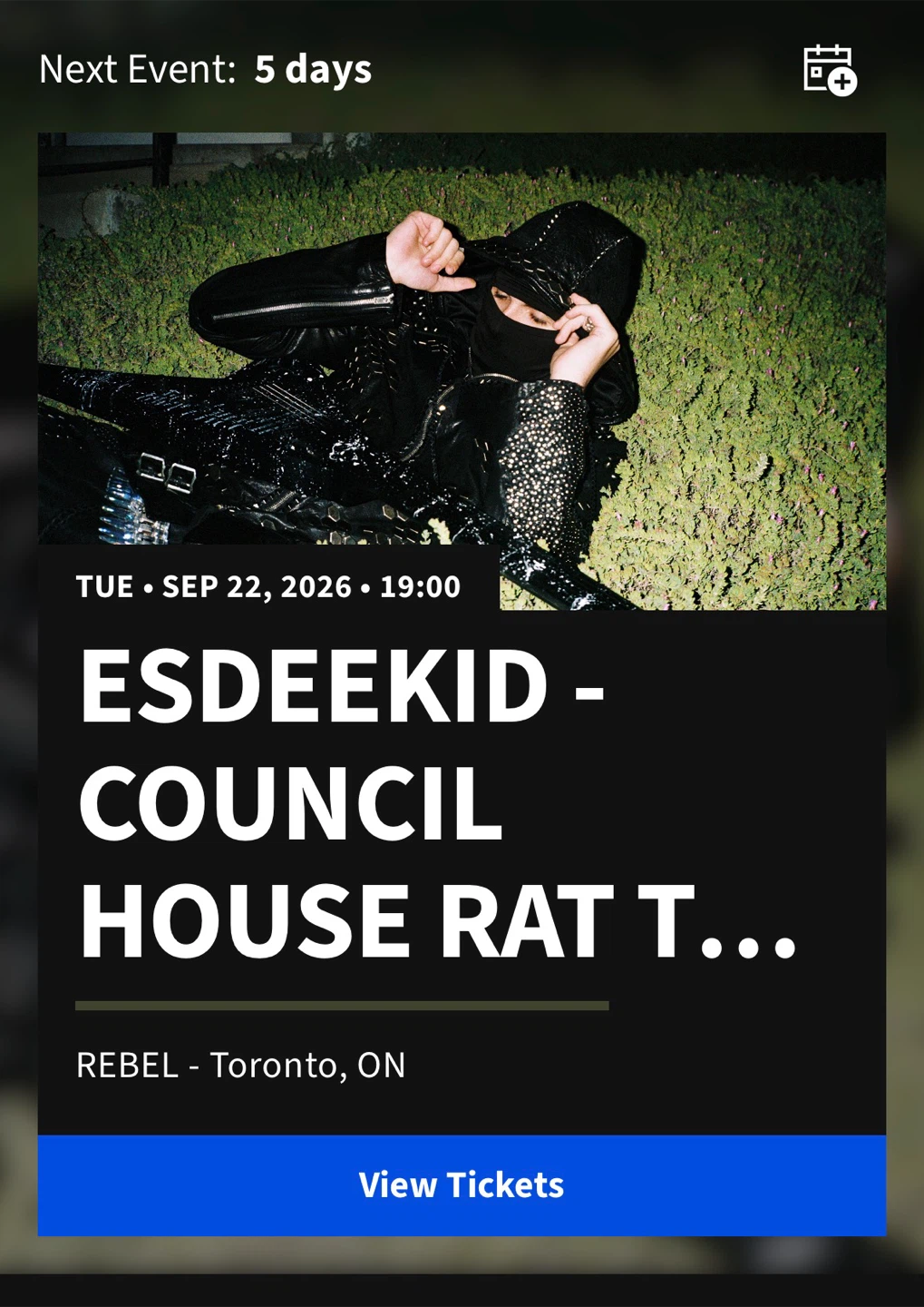 2 Esdeekid tickets