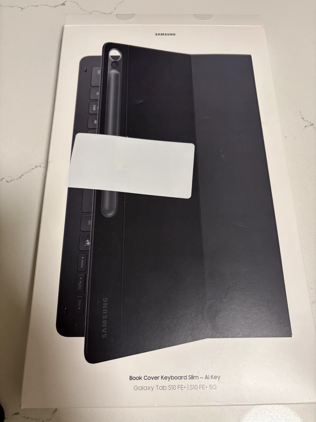 Samsung Galaxy Tab S10 FE+ Book Cover Keyboard Slim