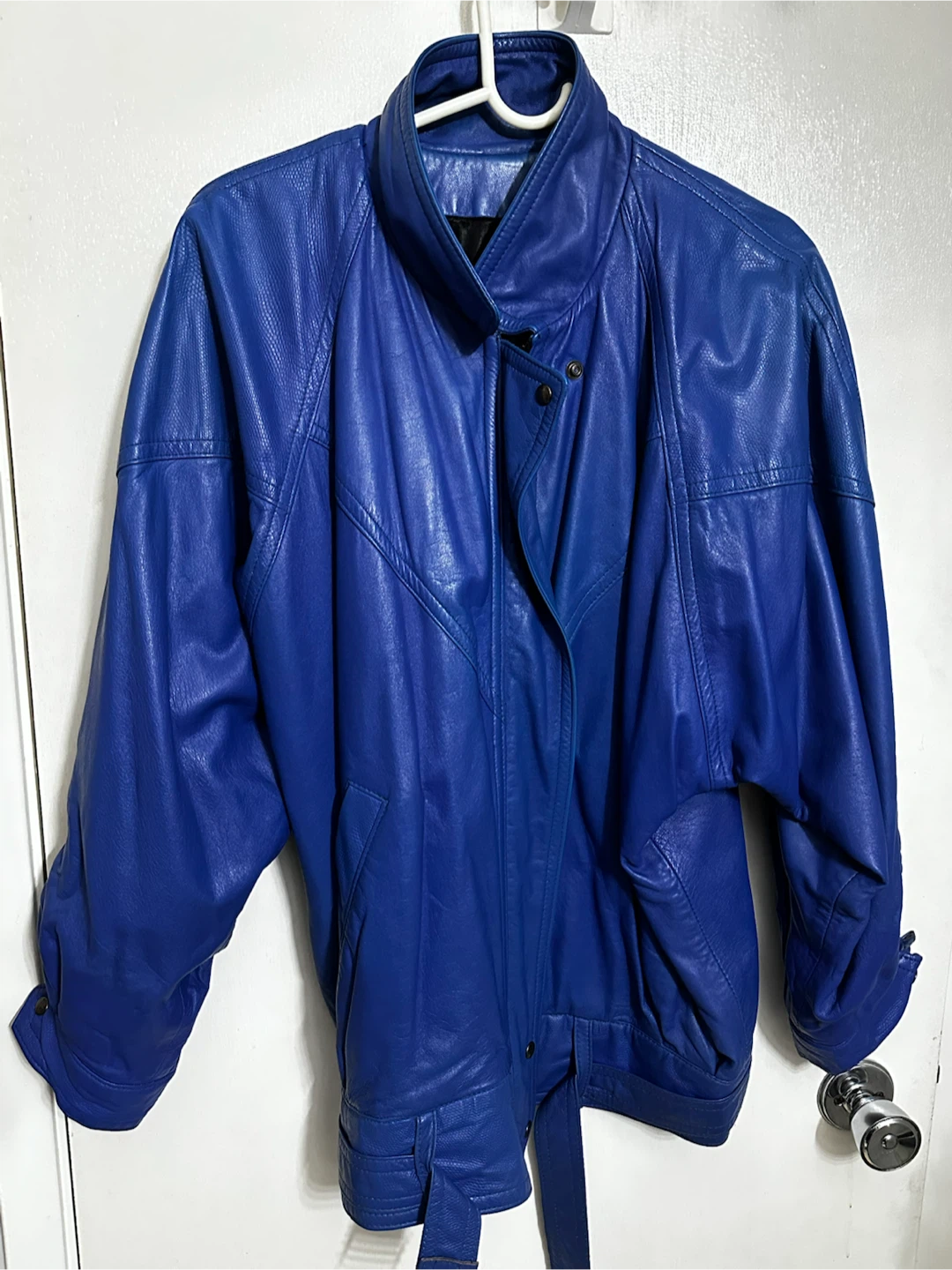 Vintage Italian Lambskin Jacket Made in Canada Sz 8