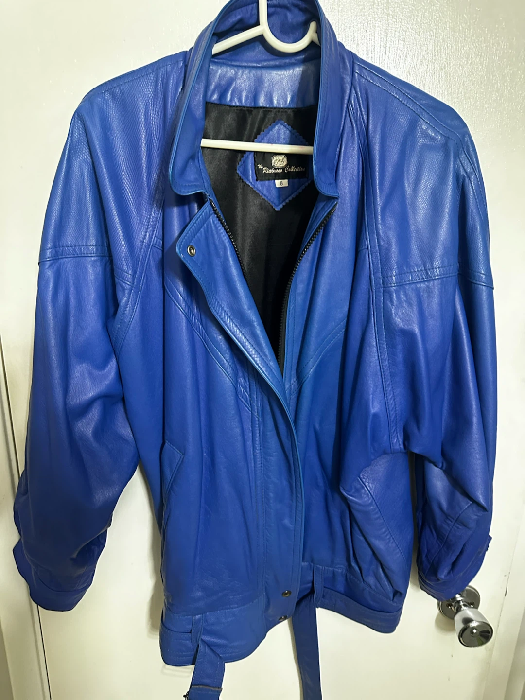 Vintage Italian Lambskin Jacket Made in Canada Sz 8 - photo 4