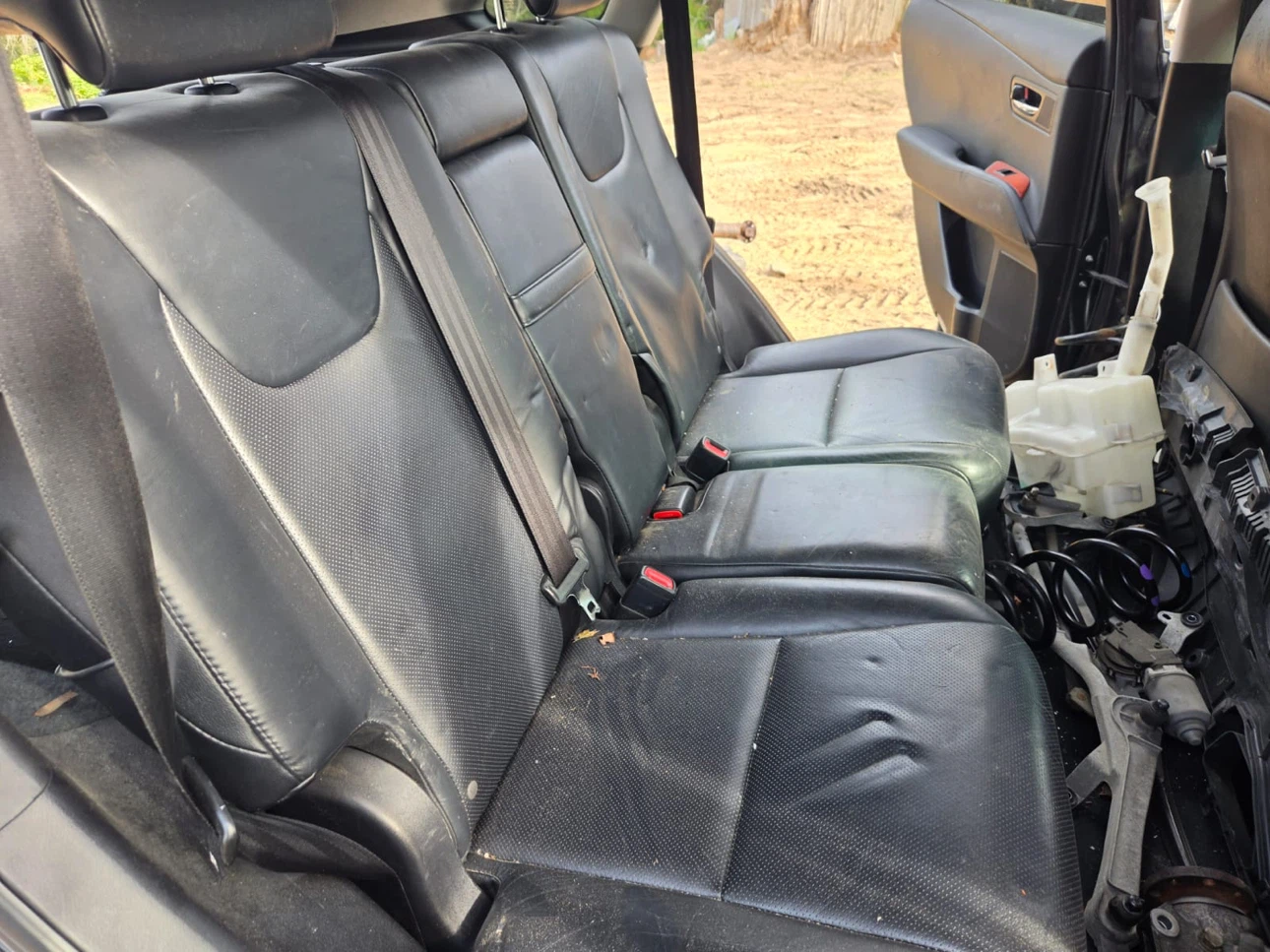 Rear seats - 2010 Lexus RX350