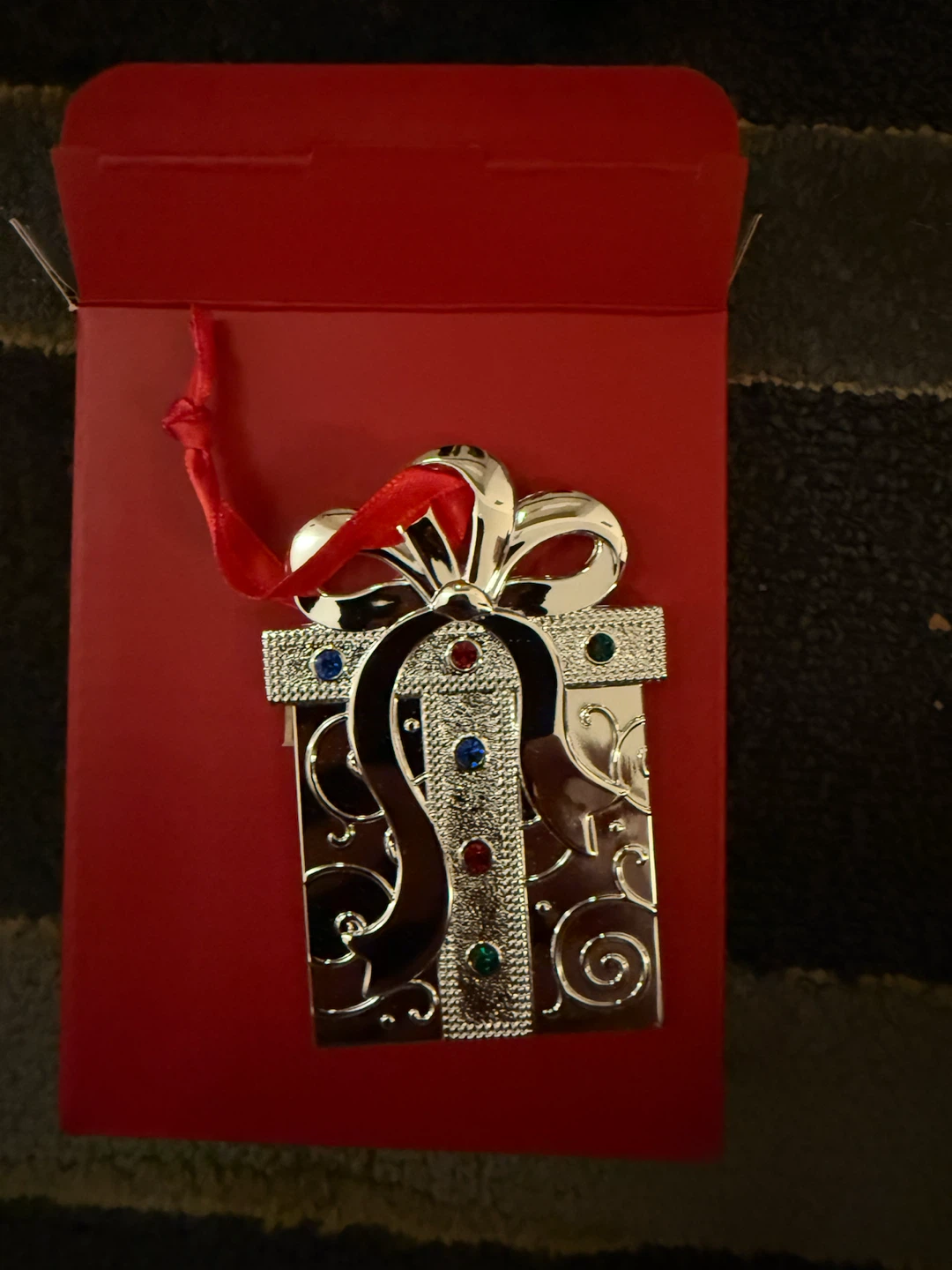 Set of 5 Holiday Metal Ornaments - photo 5