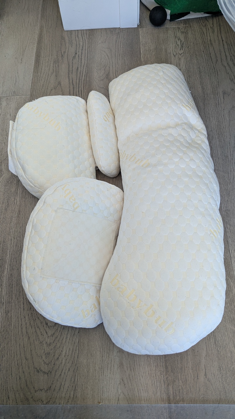 BabyBub Bundle Maternity Pregnancy Pillow+ Full Body Attachment - photo 4