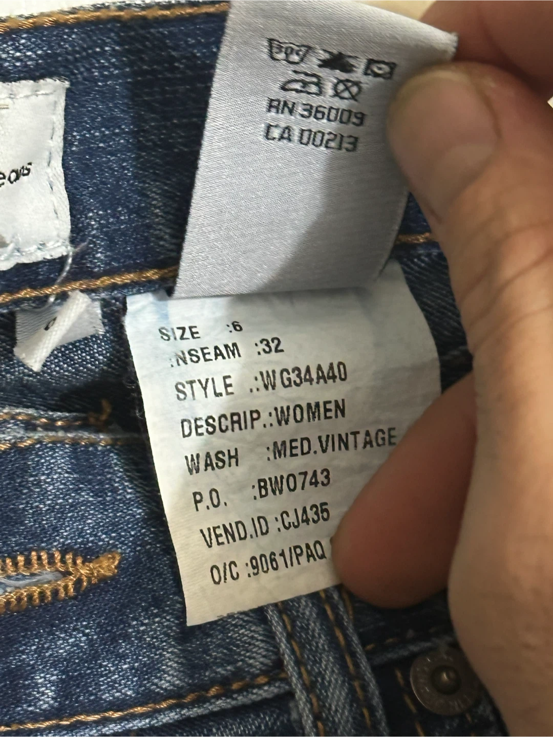 New old stock Calvin Klein jeans with original tag - photo 2