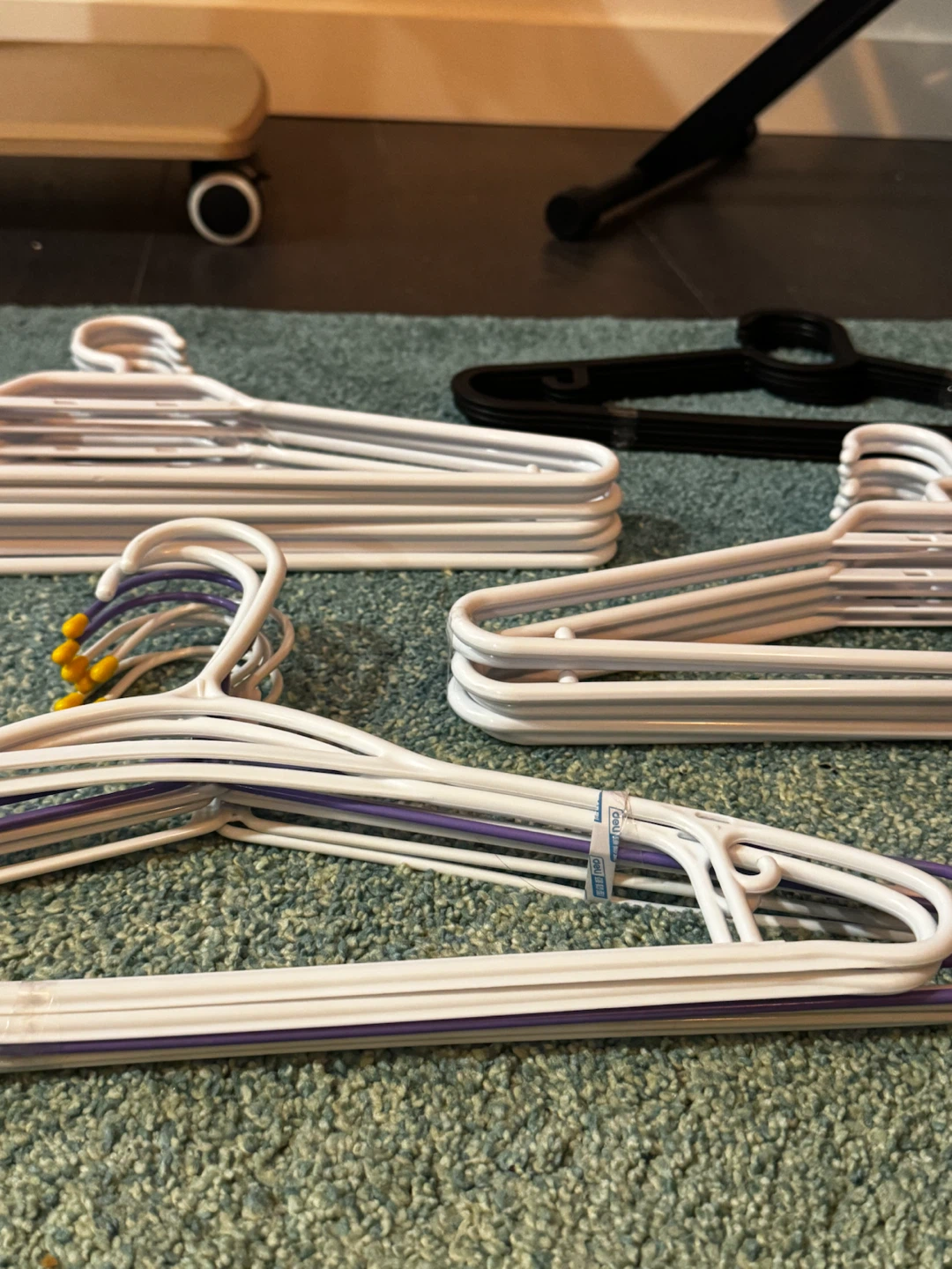 Assorted Plastic and metal Clothes Hangers - photo 3