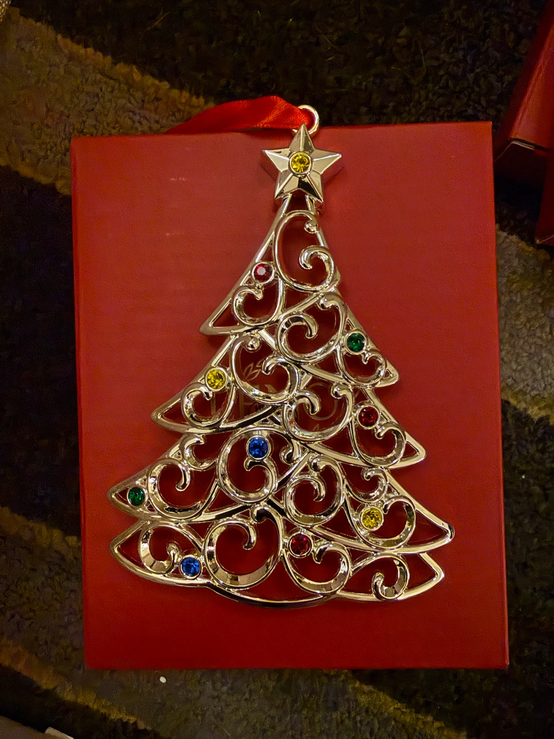 Set of 5 Holiday Metal Ornaments - photo 5