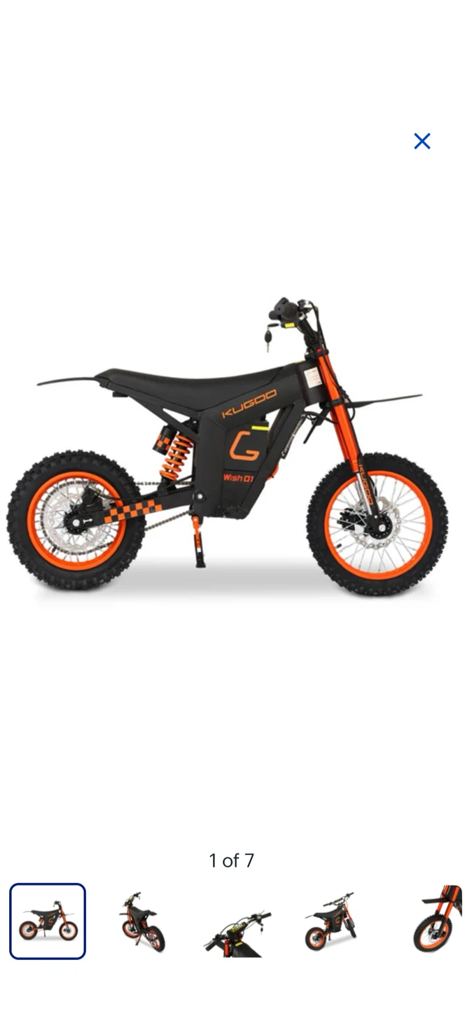 Kugoo Wish 01 Electric Dirt Bike - photo 2