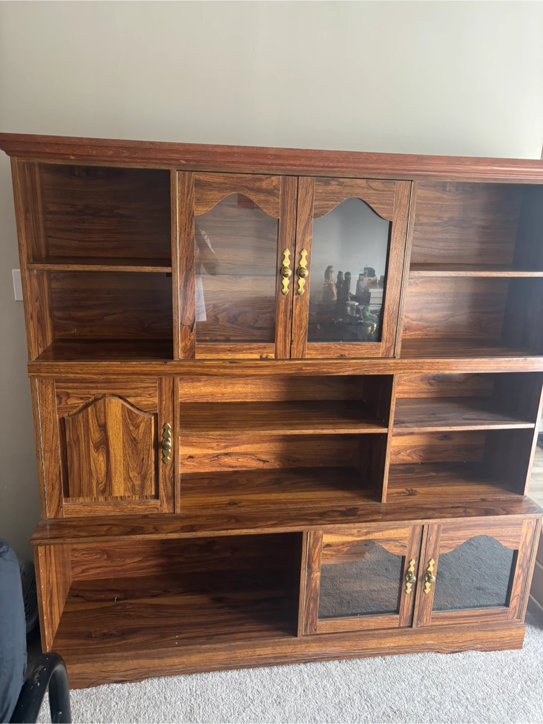 Large Wooden Storage Hutch