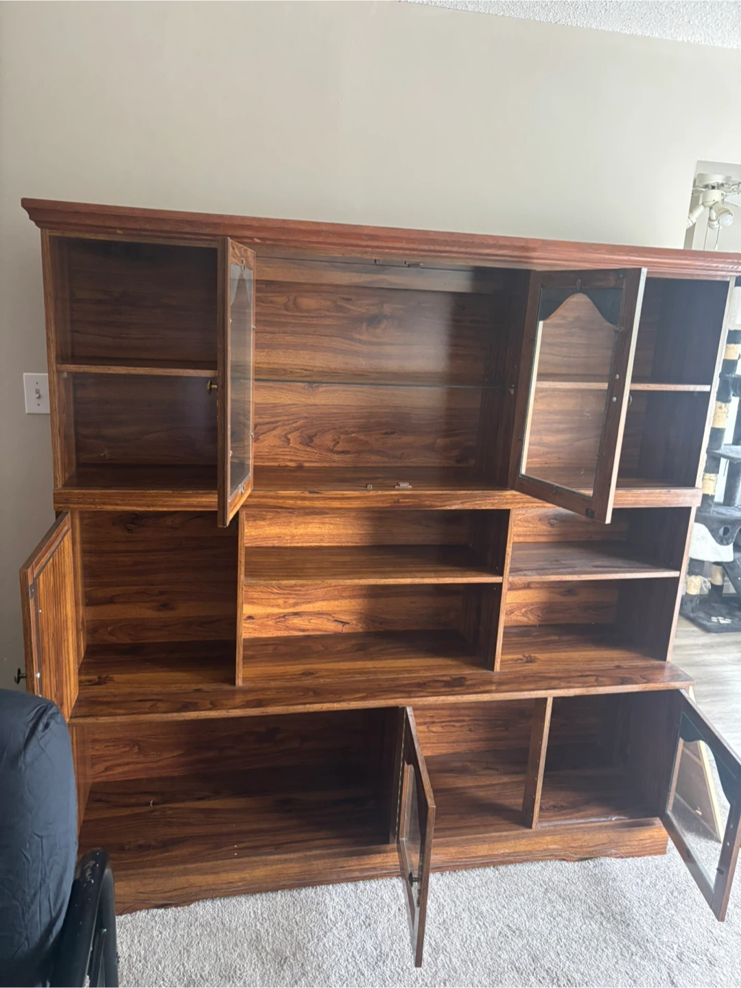 Large Wooden Storage Hutch - photo 2