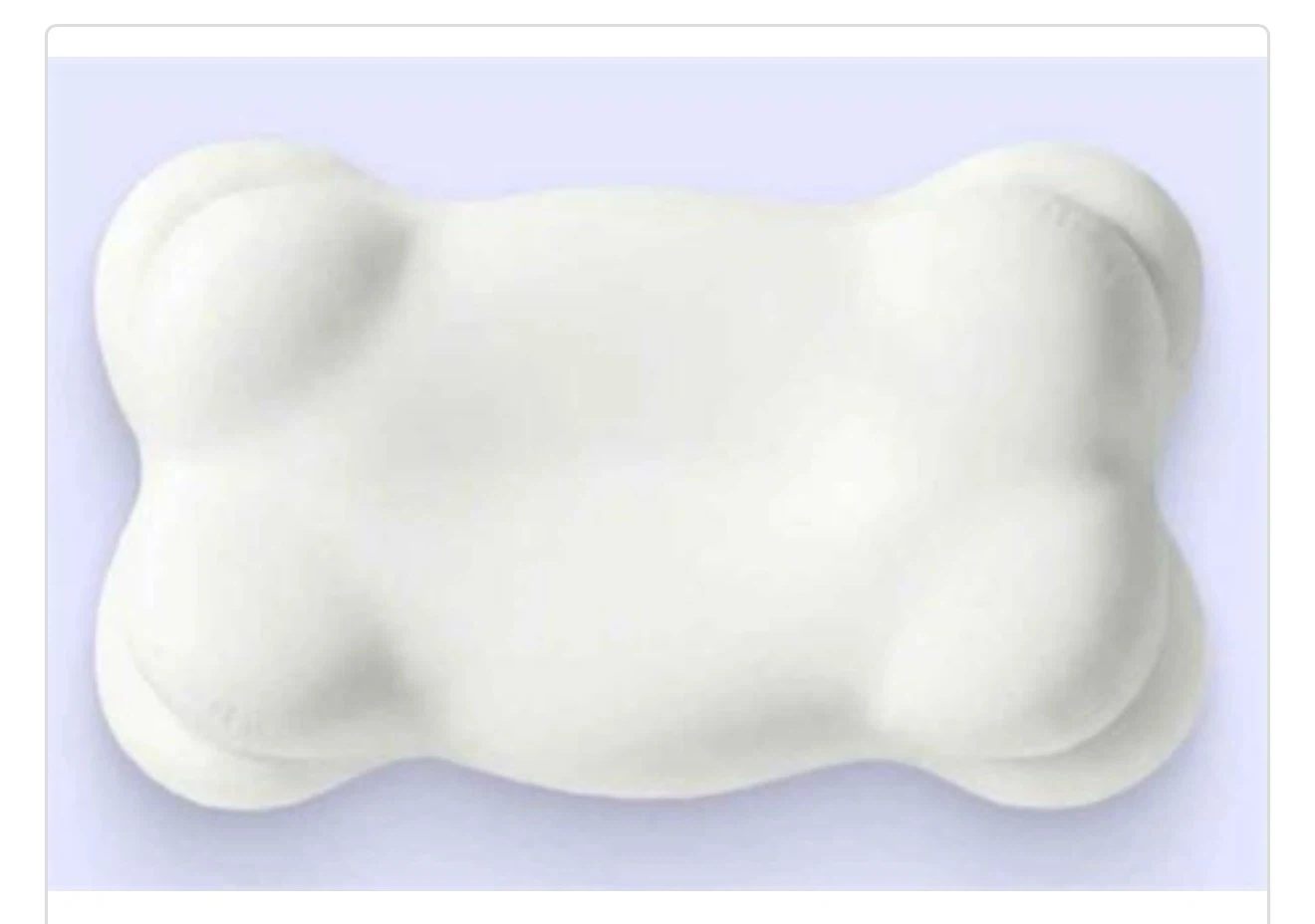 NEW Mellow 28" Memory Foam Pillow with Cover, White Regular