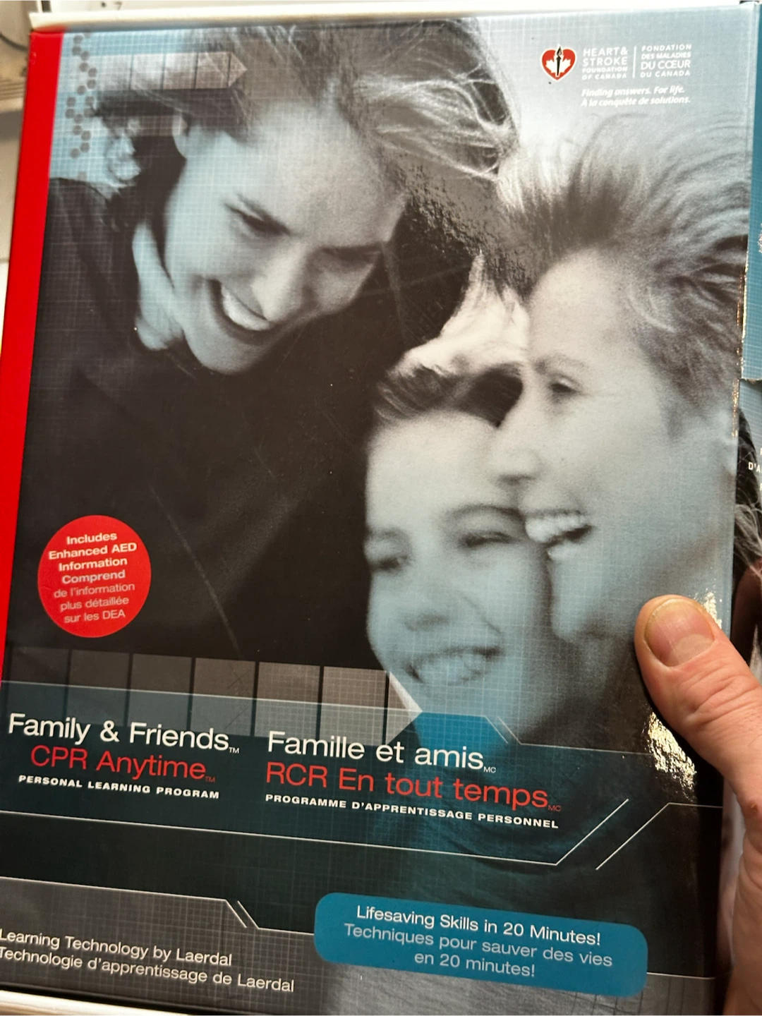 Vintage Family & Friends CPR Anytime Training Kit