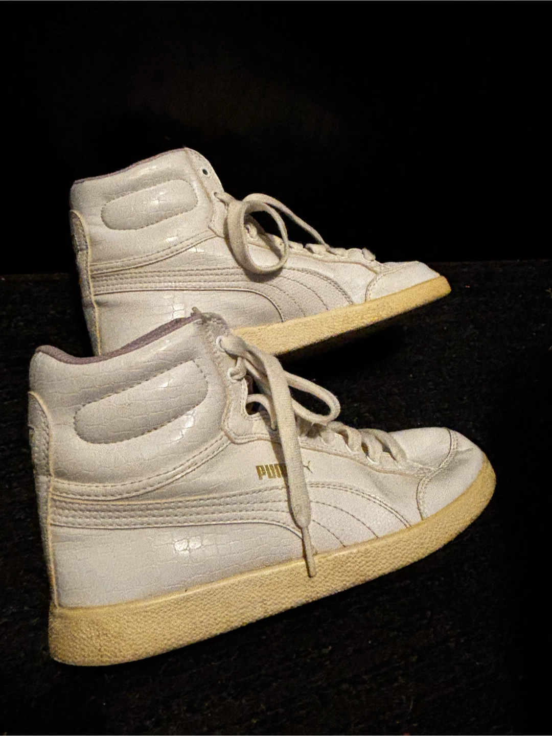 Puma High Top Sneakers White