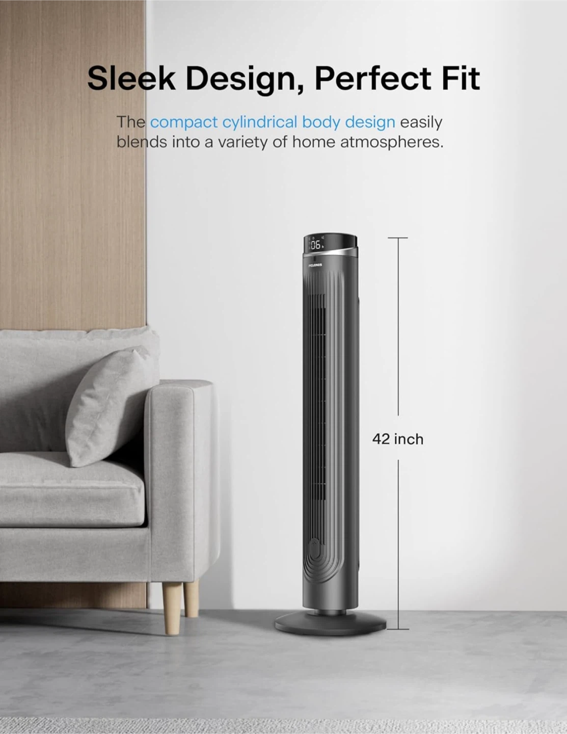 Pelonis 42-inch Tower Fan - photo 2