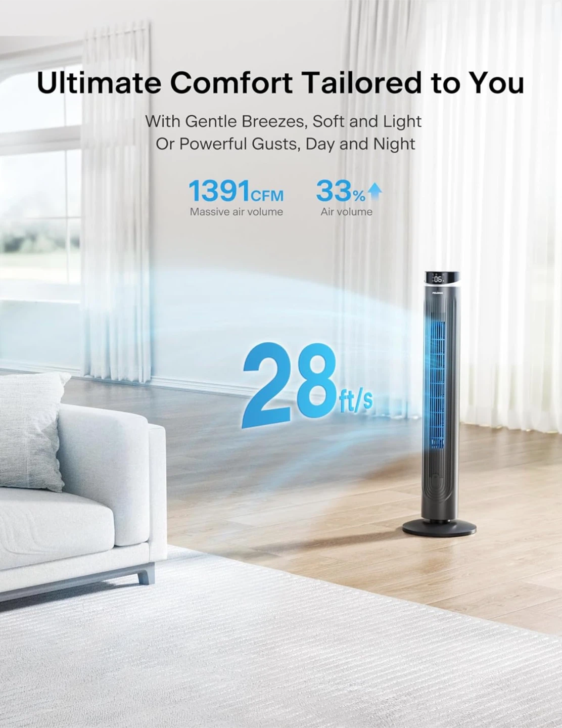 Pelonis 42-inch Tower Fan - photo 3