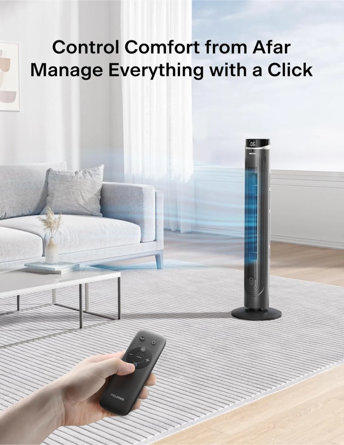 Pelonis 42-inch Tower Fan - photo 5
