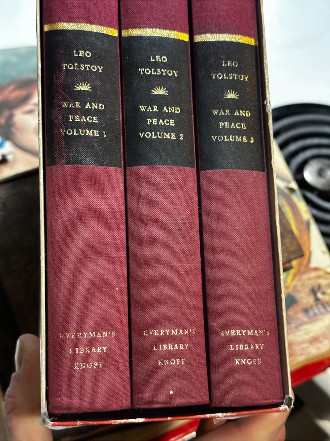 Leo Tolstoy War and Peace 3-Vol Boxed Set Everyman’s - photo 4