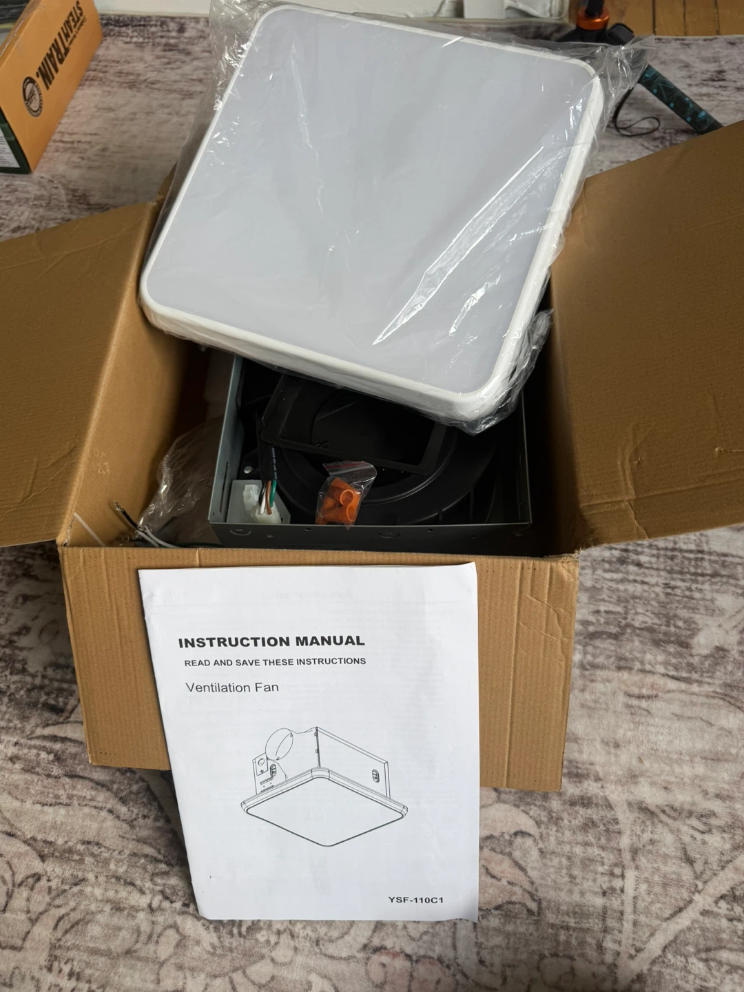 Bathroom Exhaust Fan with Light YSF-110C1 - photo 2