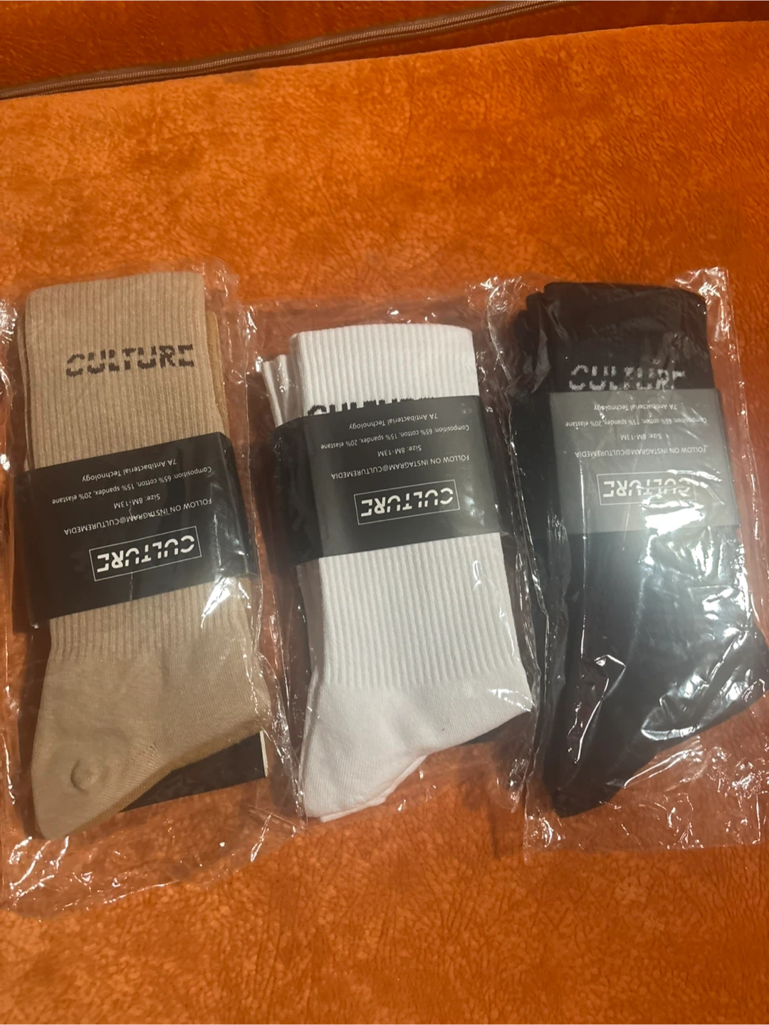 Culture Brand Socks 3-Pack