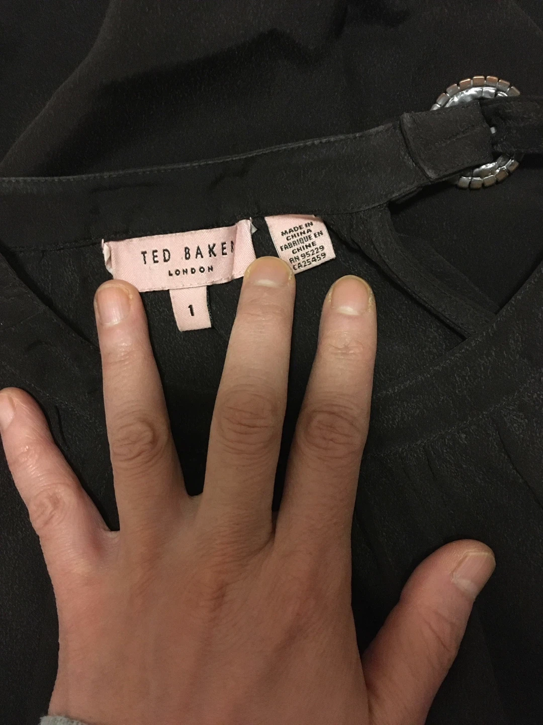 Ted Baker Black Halter Top - photo 2