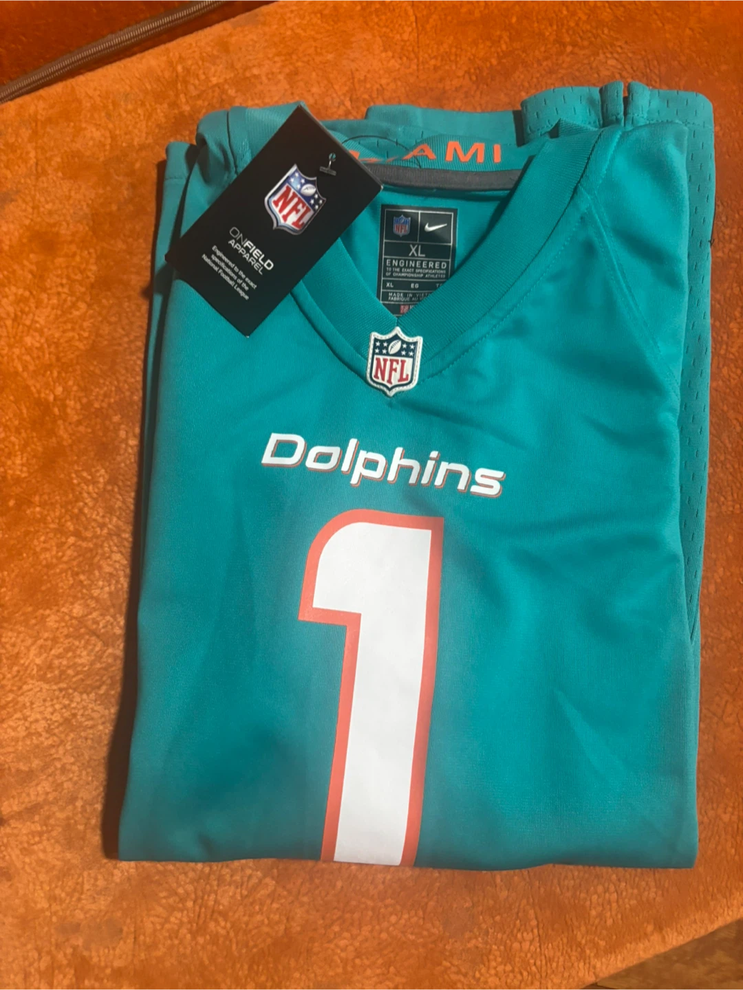 Miami Dolphins Tua Tagovailoa Jersey XL