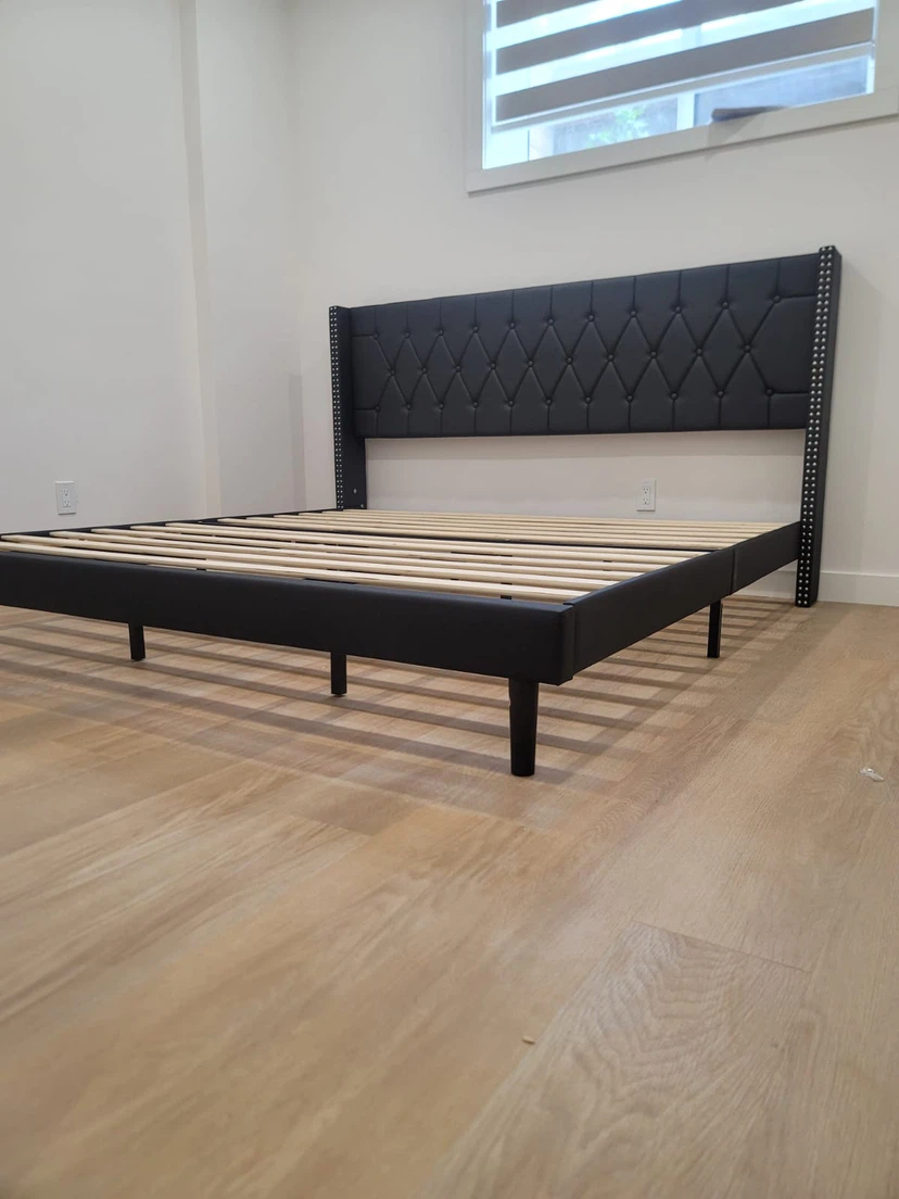 Frame black leather