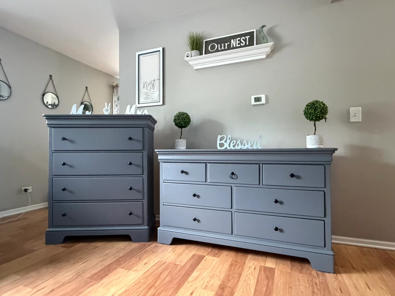 ✨🩶Gorgeous solid dresser set🩶✨
