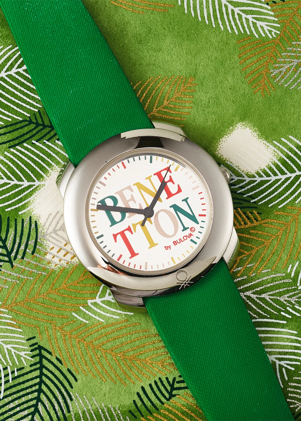 Vintage 1990’s United Colors of Benneton by Bulova unisex watch