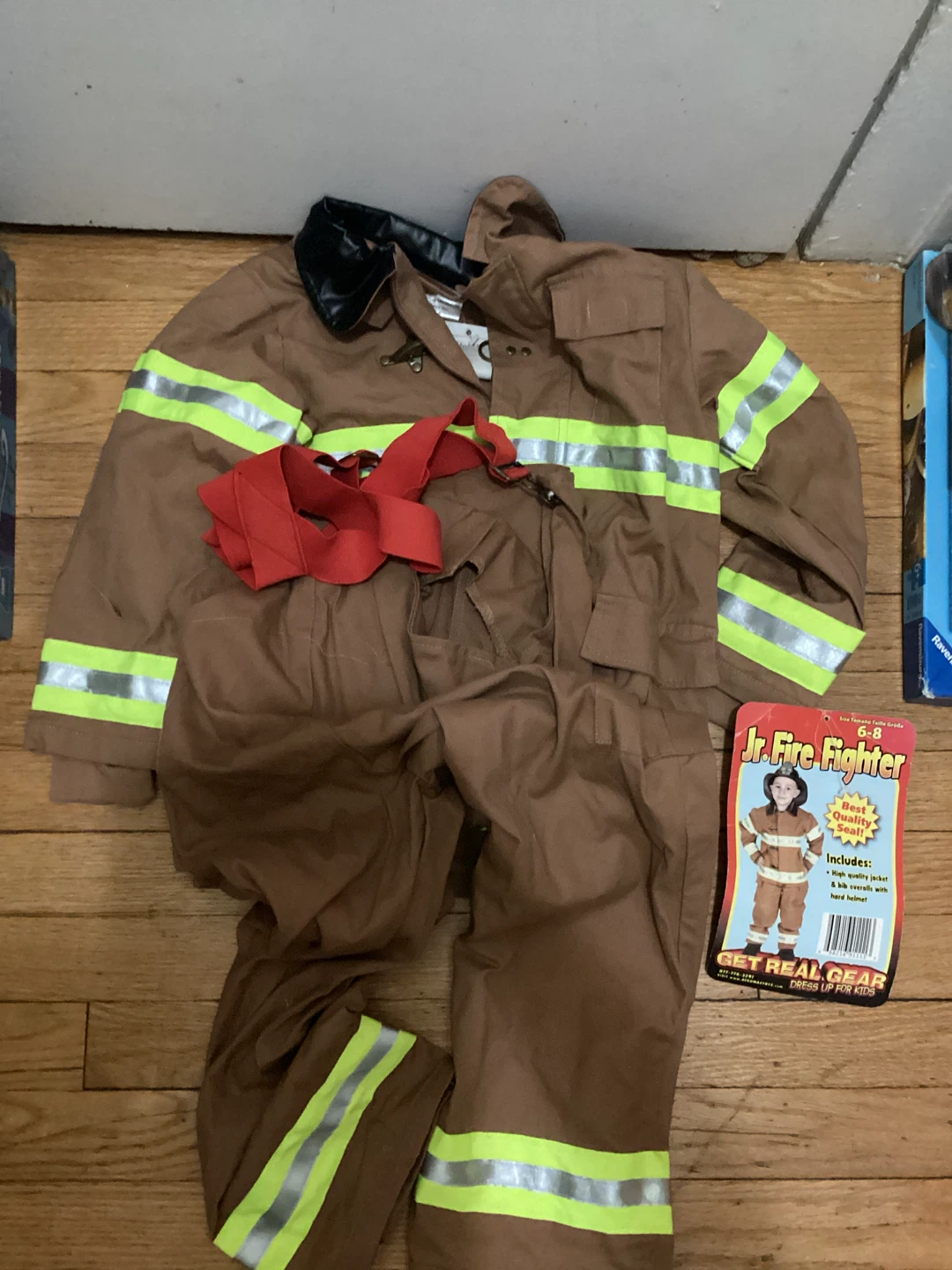 Jr. Fire Fighter Costume Size 6-8